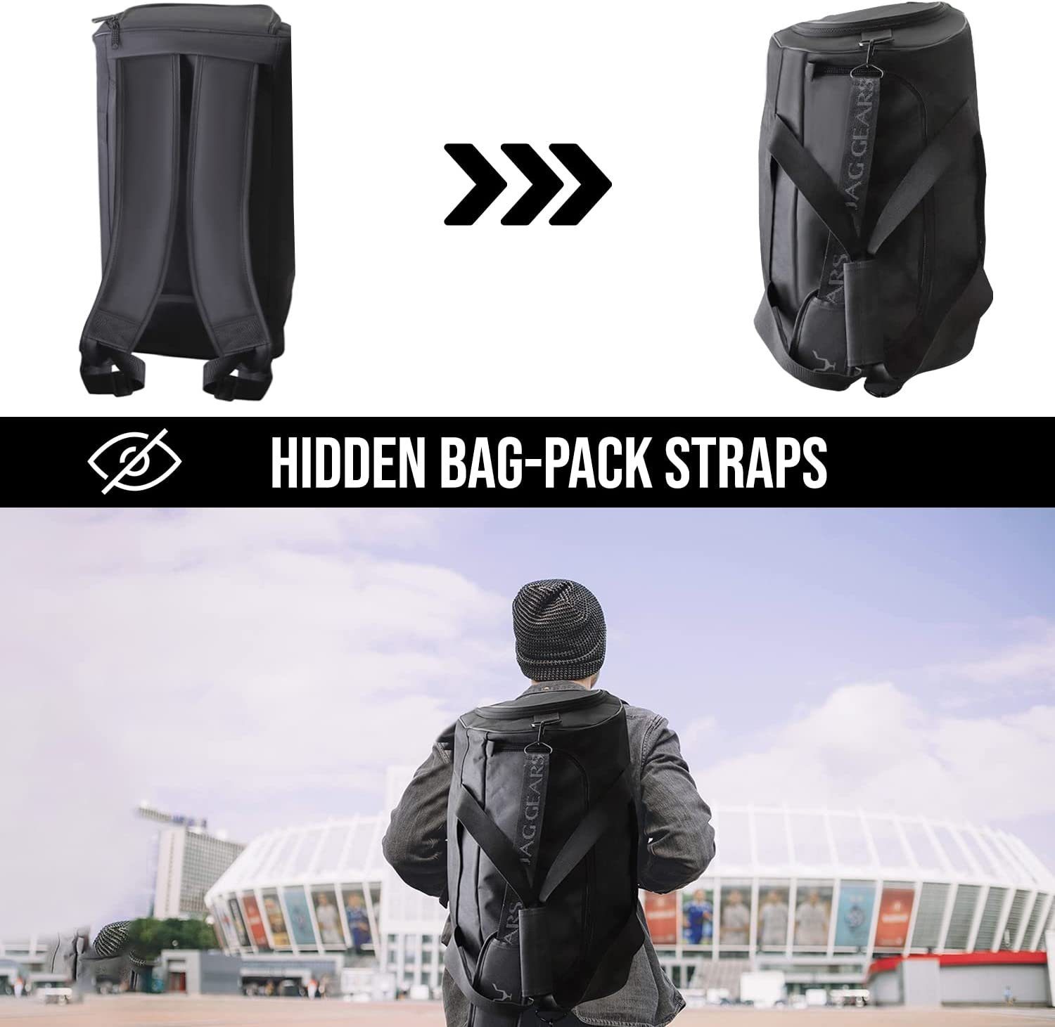 JAG GEARS Sporttasche Sporttasche mit Schuhfach, günstig online kaufen