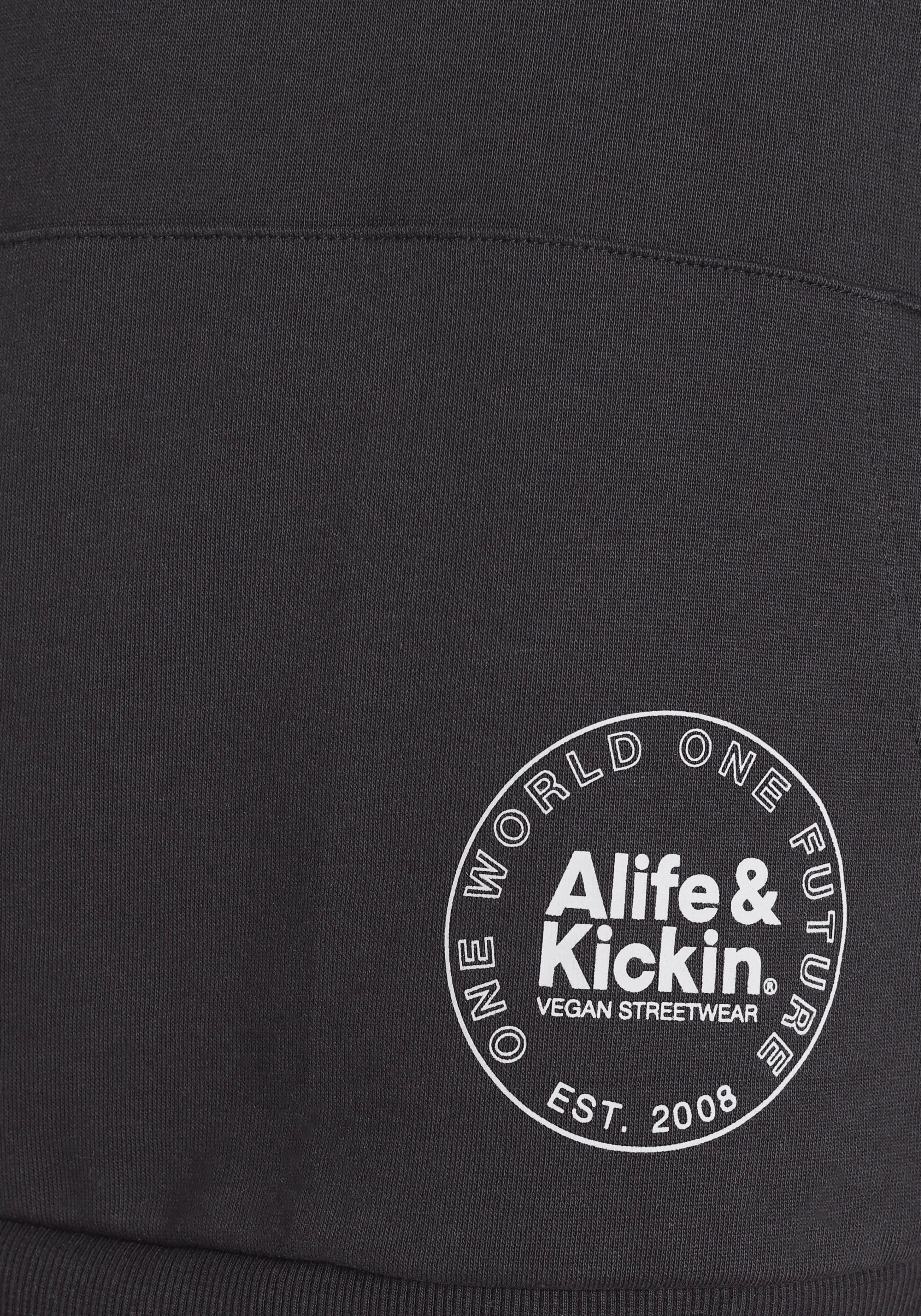Alife & Kapuzensweatshirt Kickin mit seitlichem für Reißverschluß Jungen