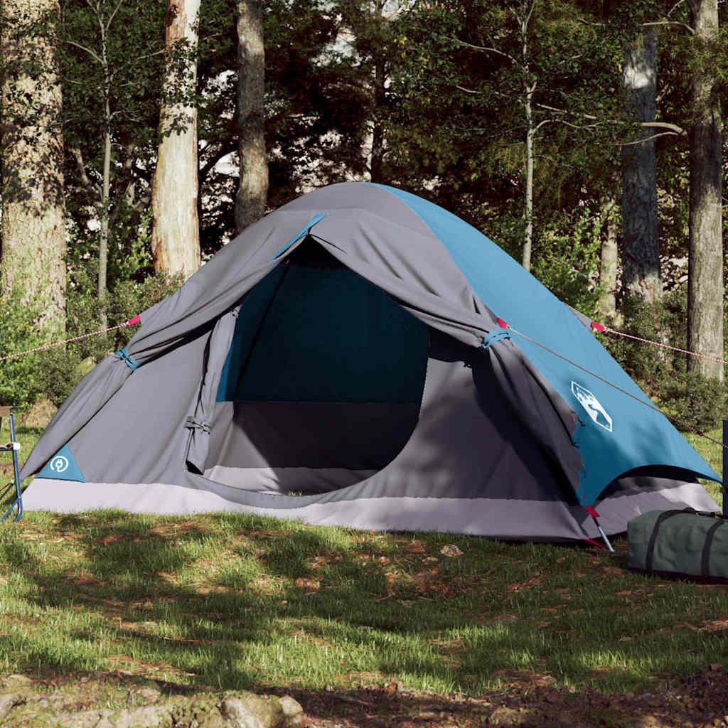 furnicato Faltzelt Campingzelt Kuppelzelt 225x135x108 cm Blau, (1 tlg)