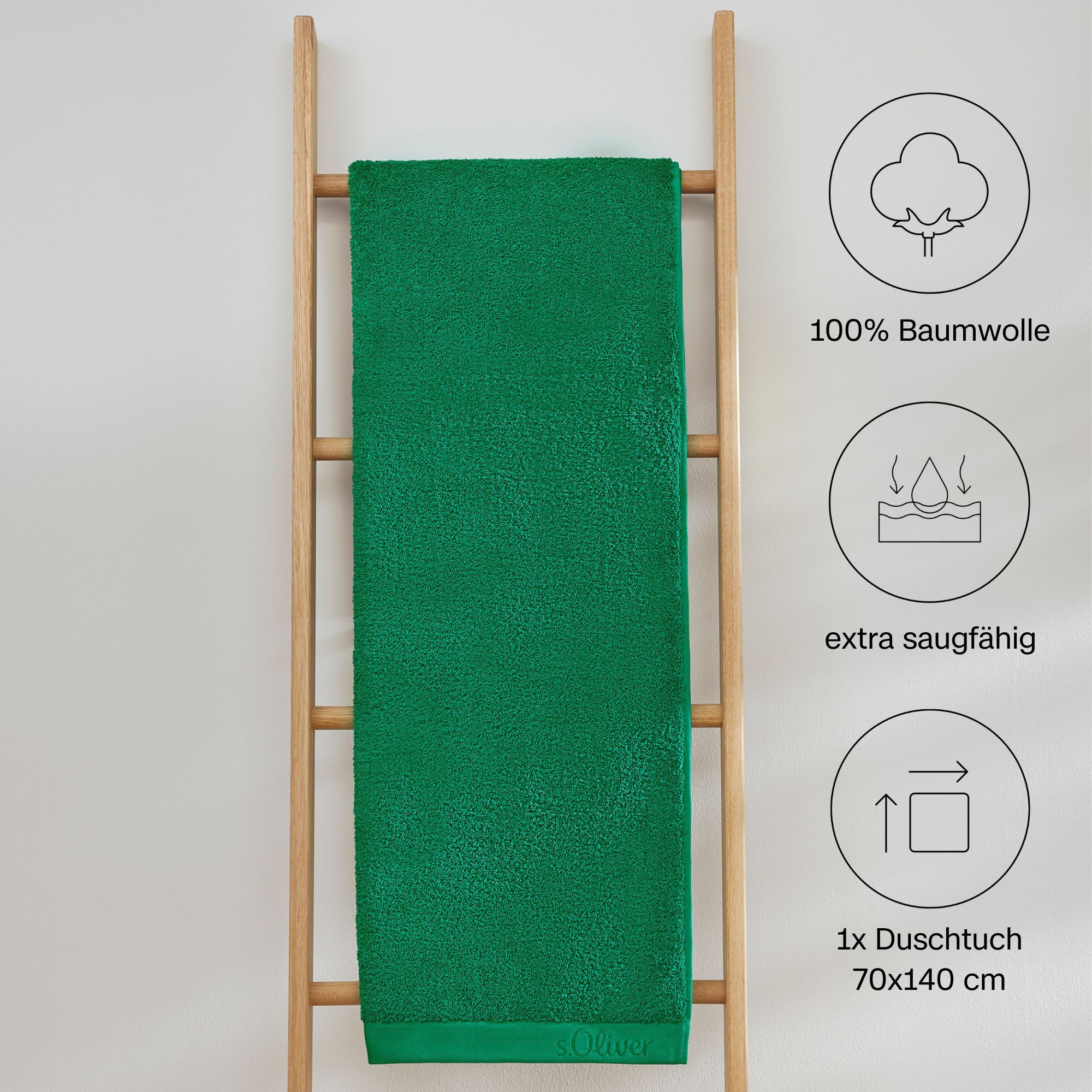 s.Oliver Duschtuch "s.Oliver, Premium Qualität, 600 gr/m², auch als Sets er günstig online kaufen