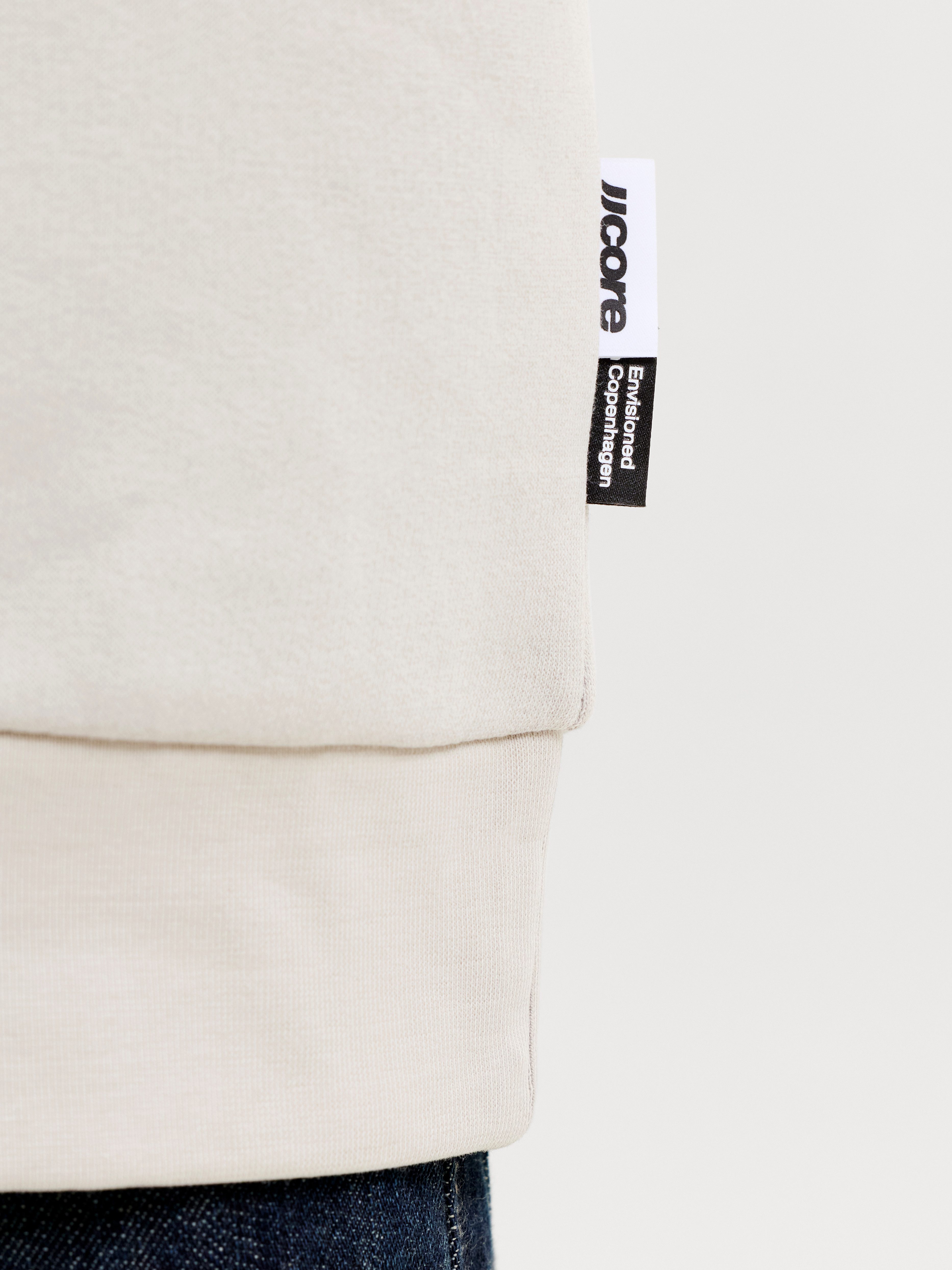 Jack & Jones Junior Sweatshirt JCOCLUB BRANDING SWEAT CREW NECK JNR Baumwollmischung, relaxed fit – Bild 4 von 5