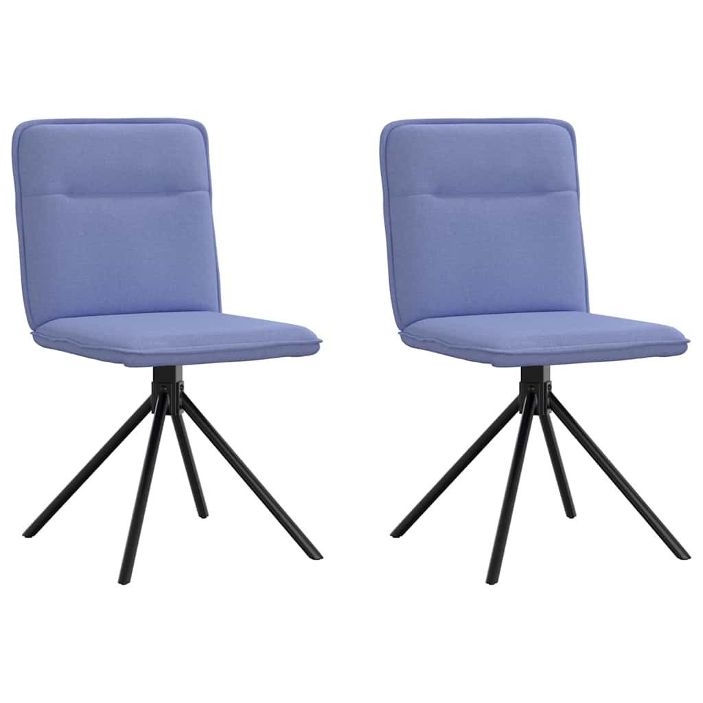 vidaXL Esszimmerstuhl Esszimmerstühle 2 Stk. Jeansblau günstig online kaufen