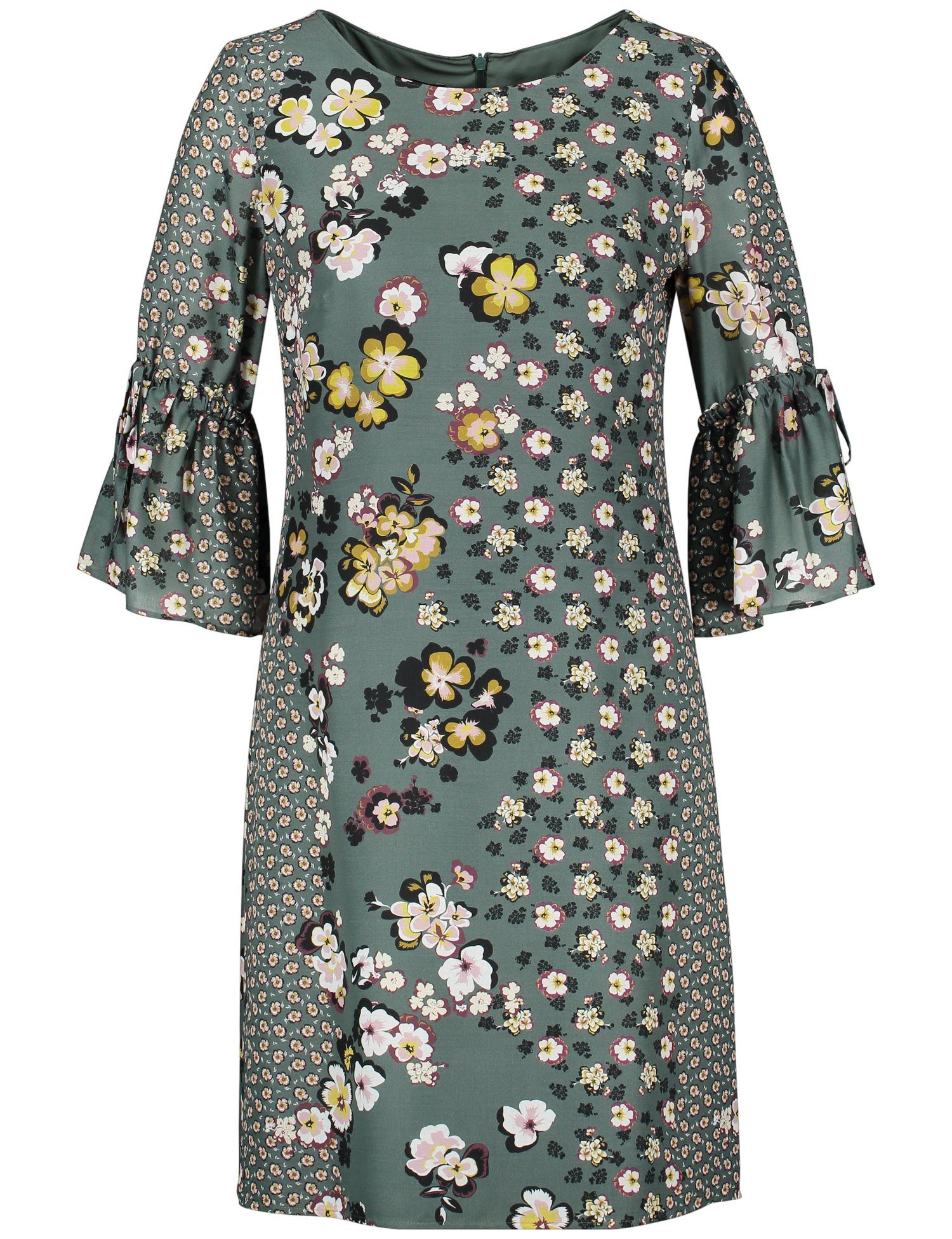 Kleid Blumenmuster Taifun Minikleid mit