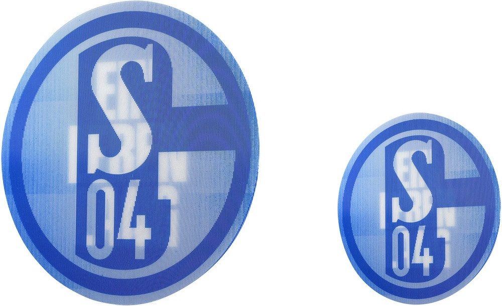 FC Schalke 04 Aufkleber Aufkleber-Set Ein Leben lang