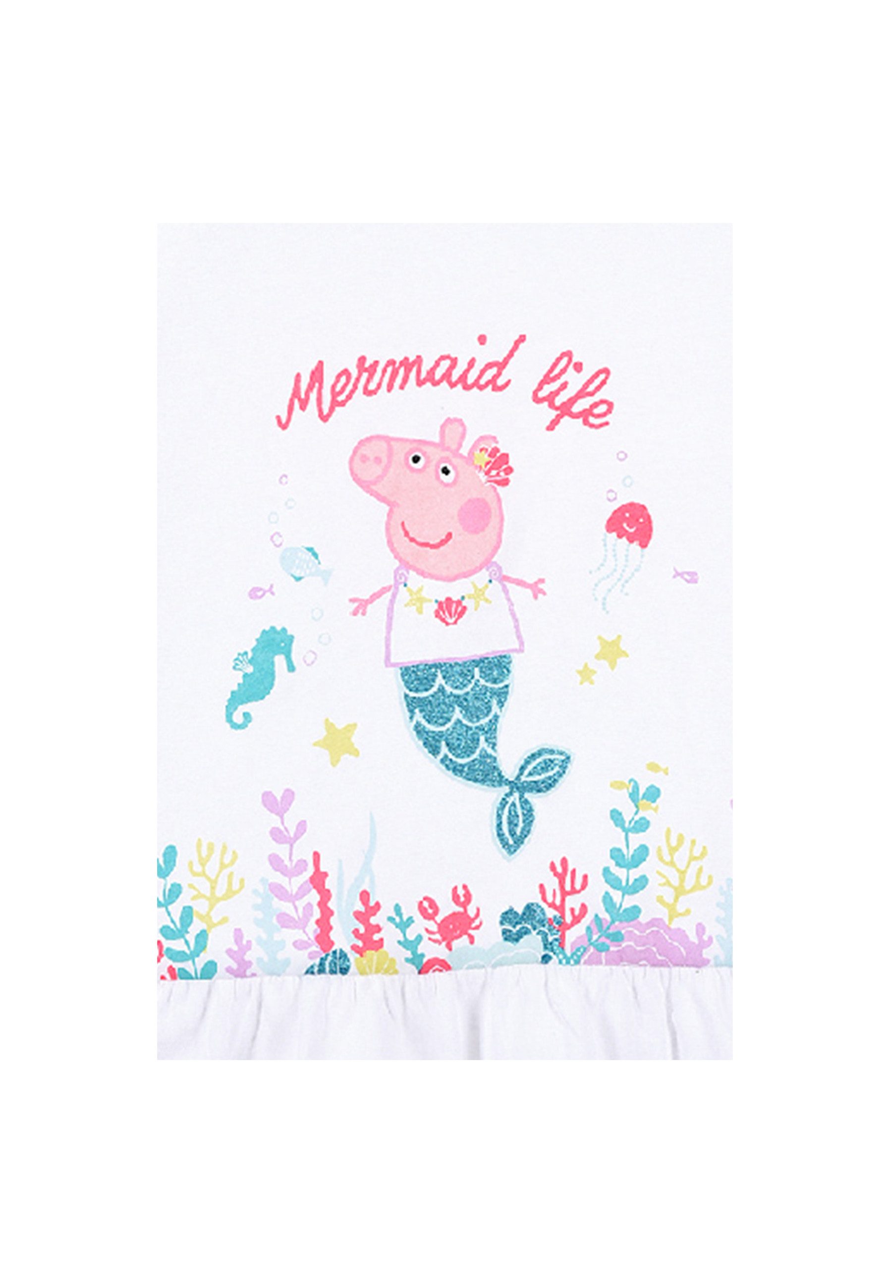 Peppa Pig T-Shirt Mädchen Kurzarm-Shirt Kinder Oberteil Sommer