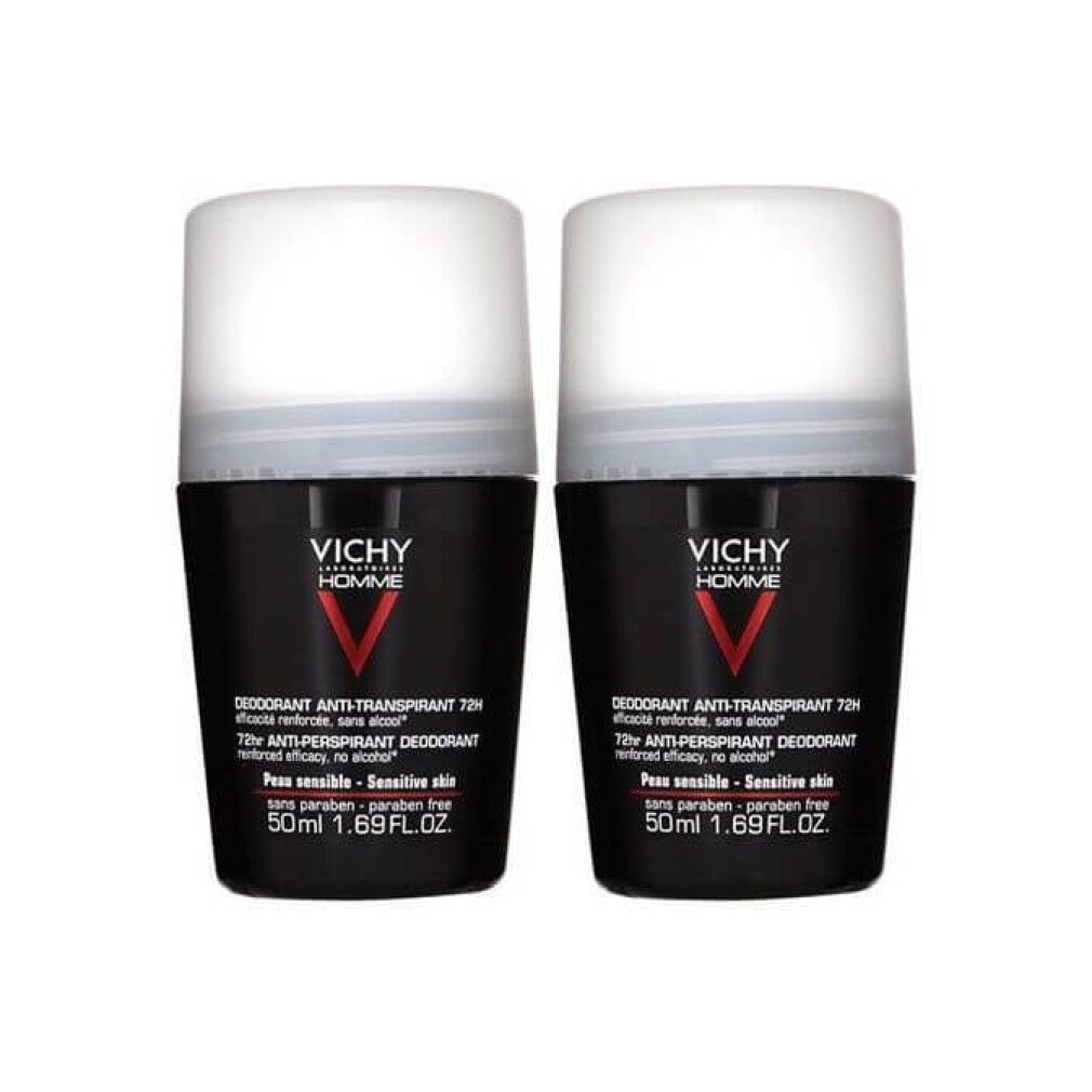 Vichy Deo-Spray Homme Roll-On Anti-Transpirant 72H