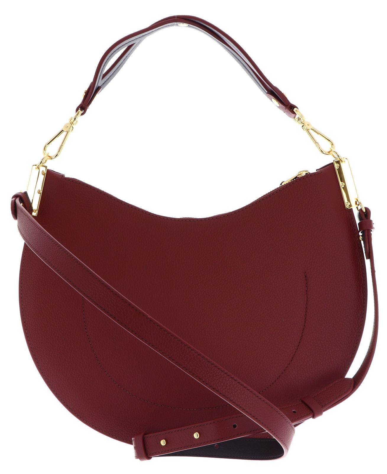 COCCINELLE Schultertasche Handbag Double Grainy Leather, aus echtem Rindsleder
