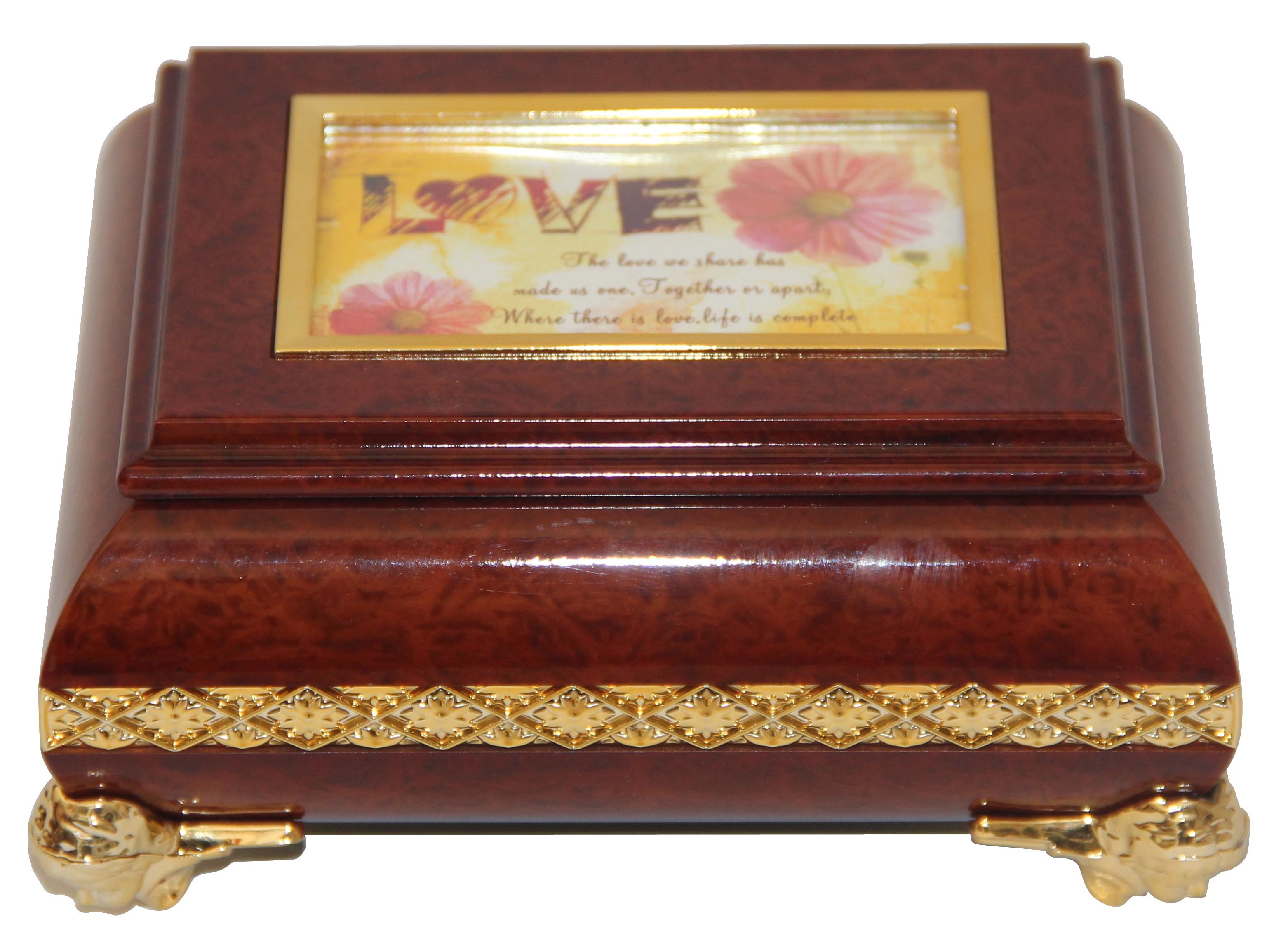 Musicboxworld Spieluhr Rechteckige Schatulle