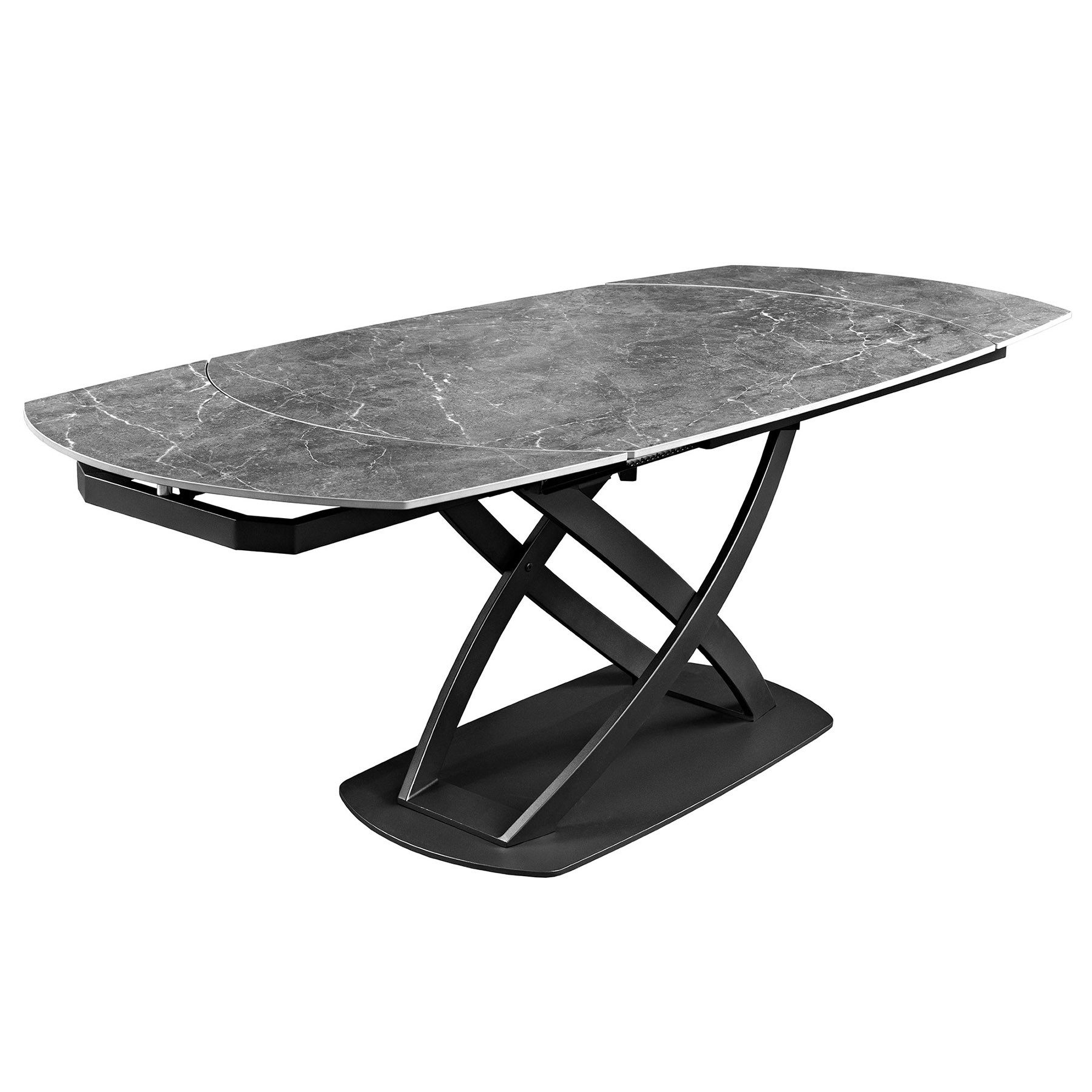 riess-ambiente Esstisch INCEPTION 130-190cm anthrazit / günstig online kaufen