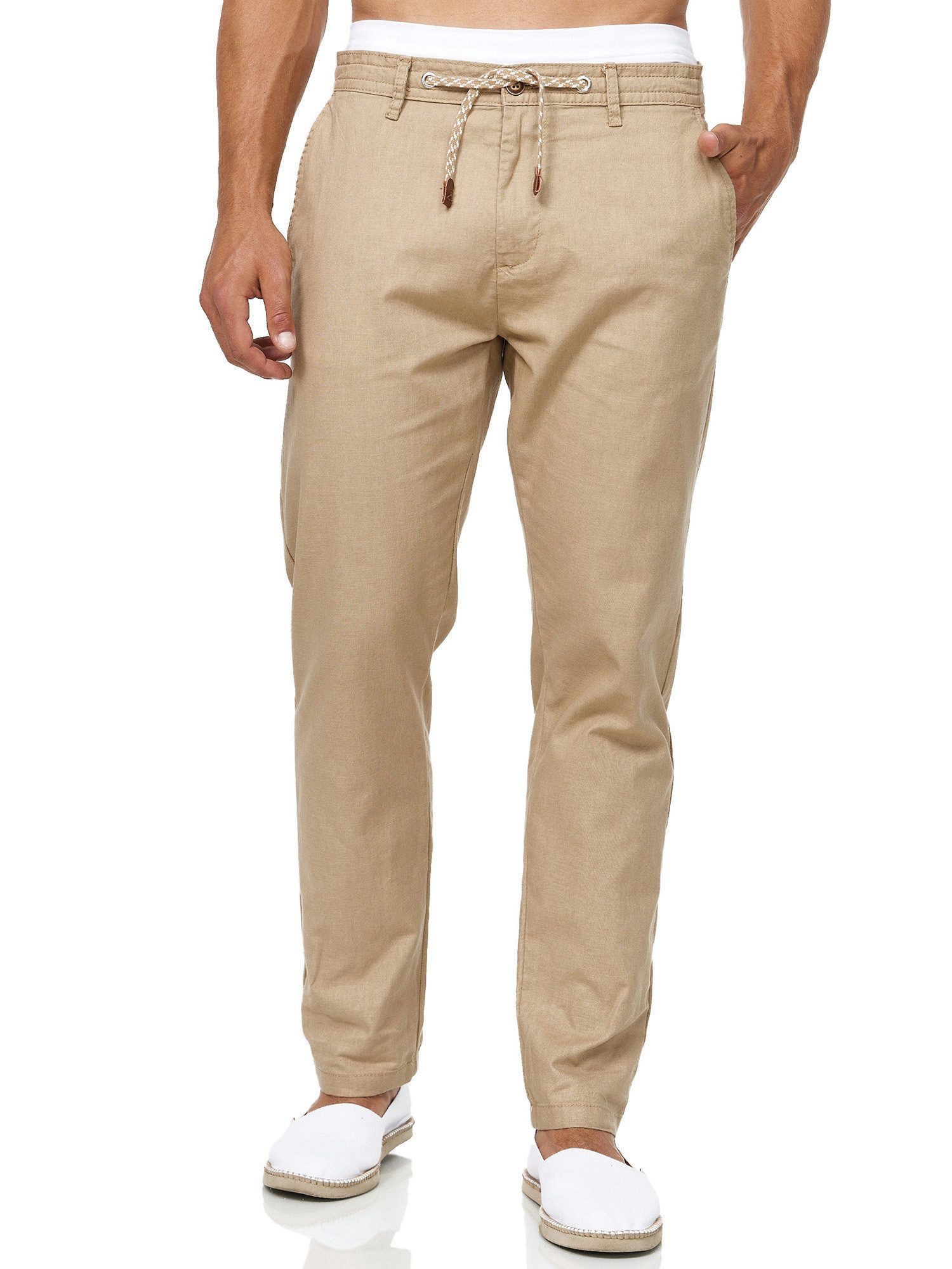 Indicode Leinenhose Veneto günstig online kaufen