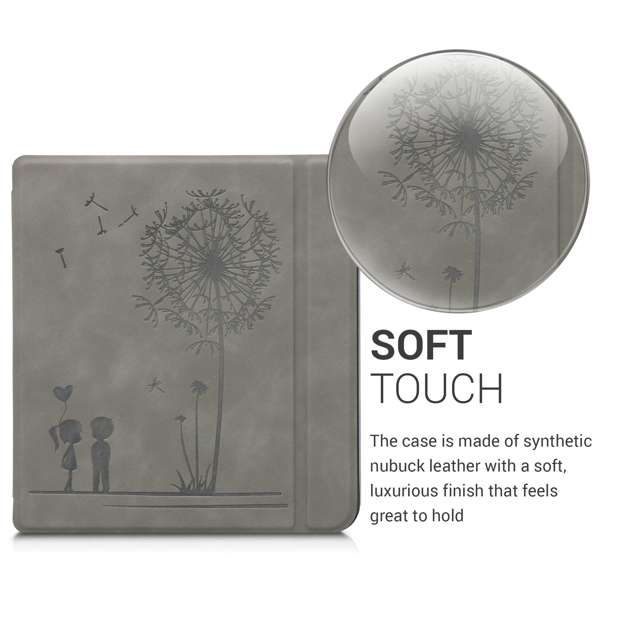 kwmobile E-Reader-Hülle Schutzhülle für Tolino Vision 5 Hülle, eReader Flip Case mit Auto Sleep Funktion