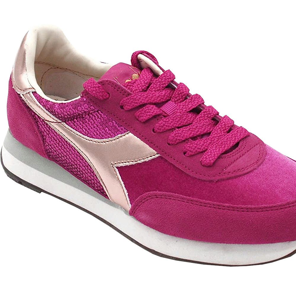 Diadora X-Mas Koala 1983 Sneaker Lifestyle Sportschuhe, Hochwertiger Materialmix mit Pailletten Einsatz