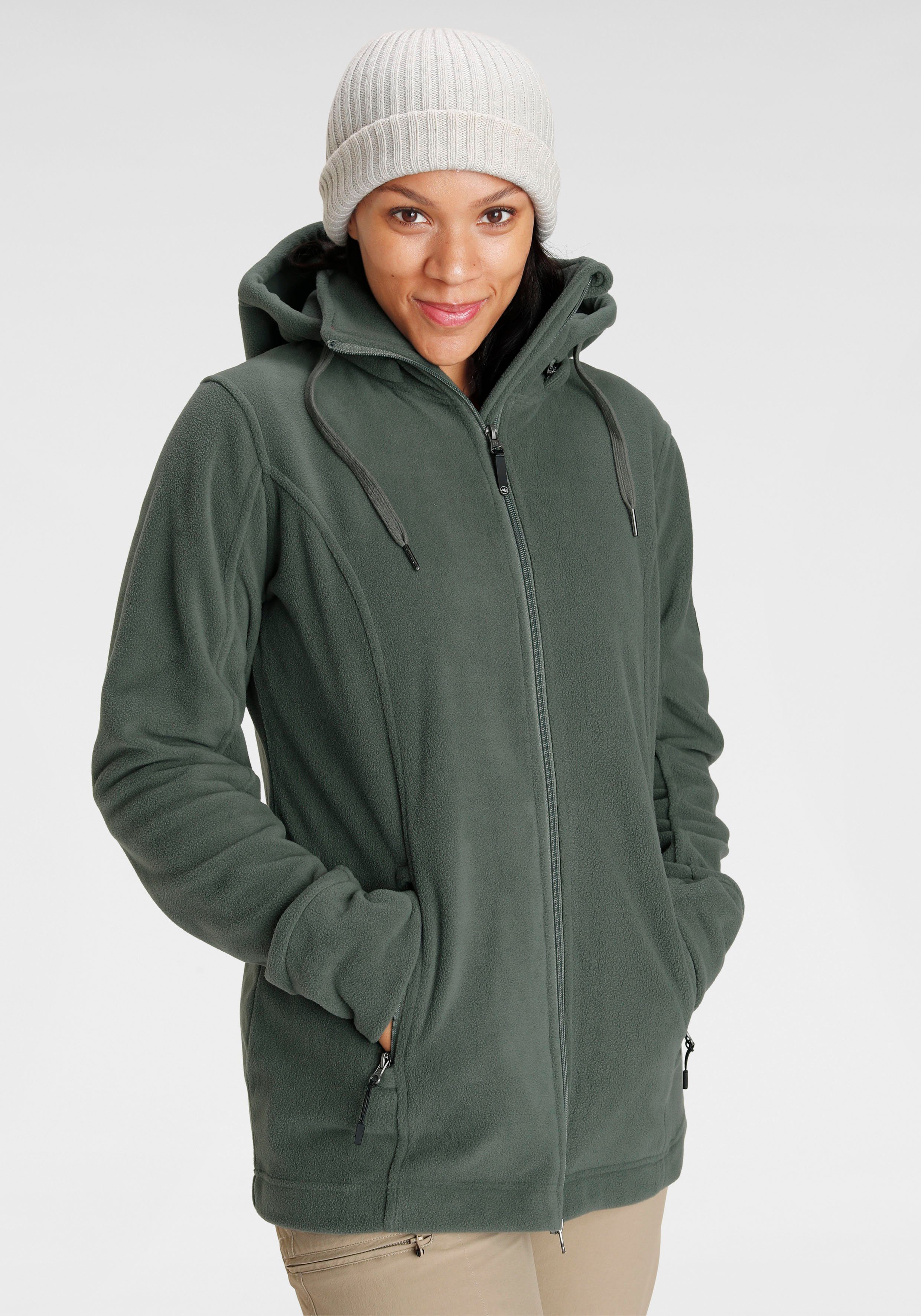 Polarino Fleecejacke für kalte Tage, aus günstig online kaufen