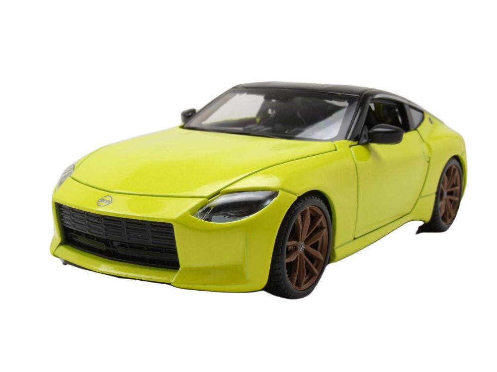 Maisto® Modellauto Nissan 400z 2022 gelb, Maßstab 1:24
