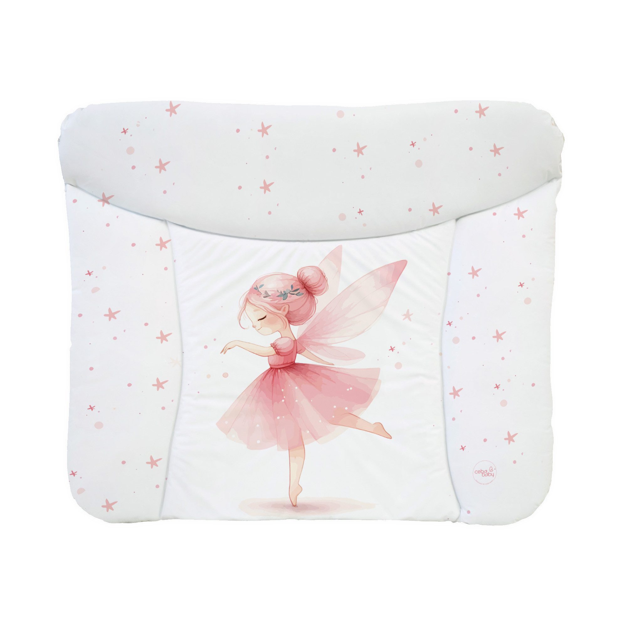 CEBA BABY Wickelauflage Weiche Wickeltischauflage 50 x 70 cm, 72 x 75 cm, 85 x 72 cm, Wickelauflage für Junge und Mädchen - Wasserdicht, abwaschbar
