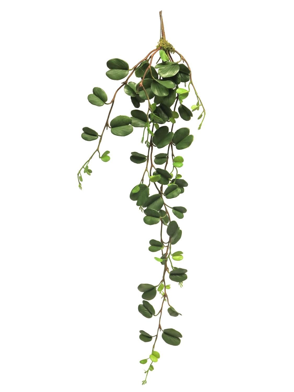 Kunstpflanze Deko Hänger Herzblatt Pflanze XIANHUI, Steckstab, grün, 100 cm Hoya (Hoya kerrii), artplants, Höhe 100.0 cm