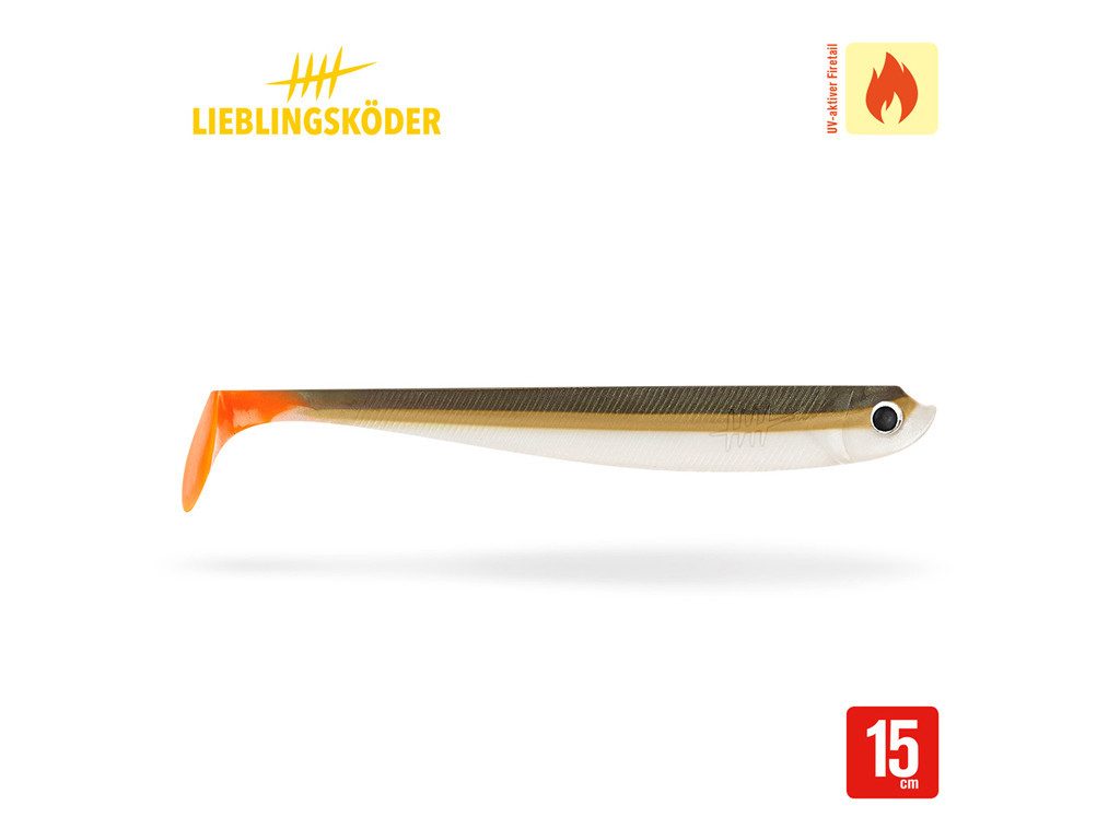 Lieblingsköder Kunstköder Lieblingsköder - 15 cm Sonderfarben-Set, (Sonderfarben-Set 15 cm, 1-St. SpinMad Originals 15 Farben), Effektiver Lauf, Exzellente Verarbeitung