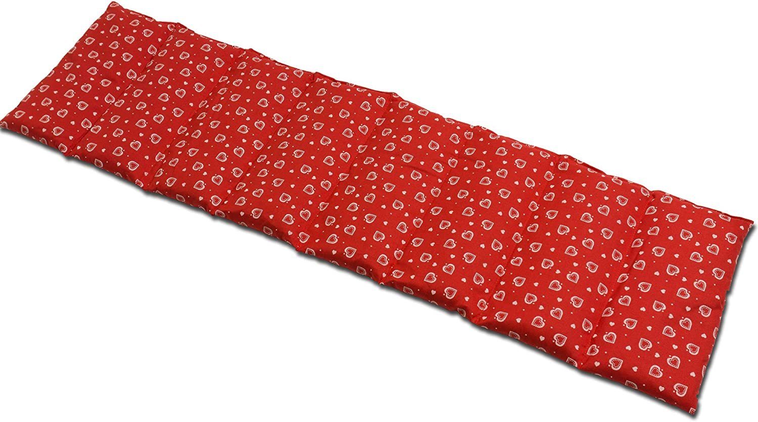 Giraffenland Wärmekissen Rapssamenkissen 75x20cm 8-Kammer - Wärmekissen Kältekissen, Wärme- (Mikrowelle/Backofen) o. Kältekissen (Kühlschrank/Gefriertruhe)