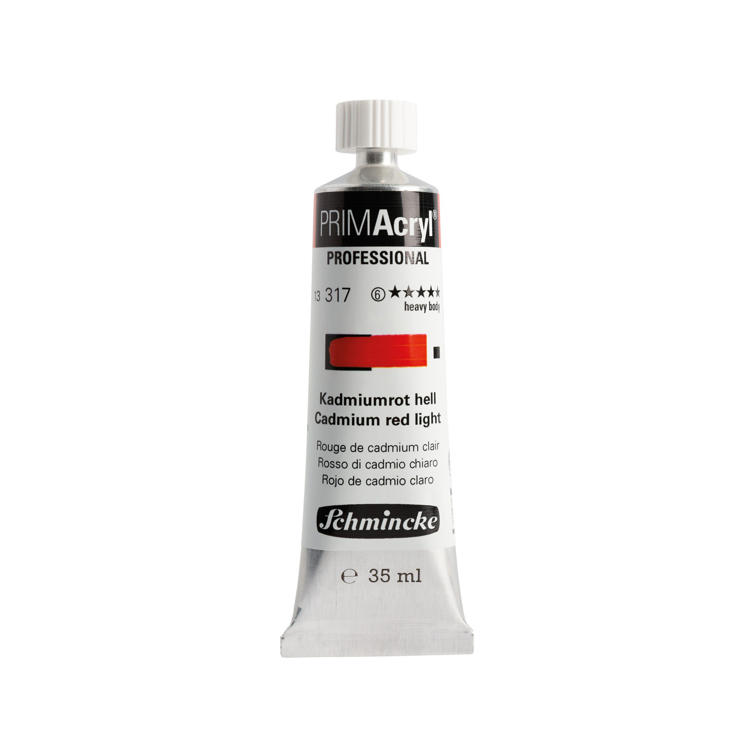Schmincke Acrylfarbe 35ml PRIMAcryl Kadmiumrot hell Acryl 13 317 009