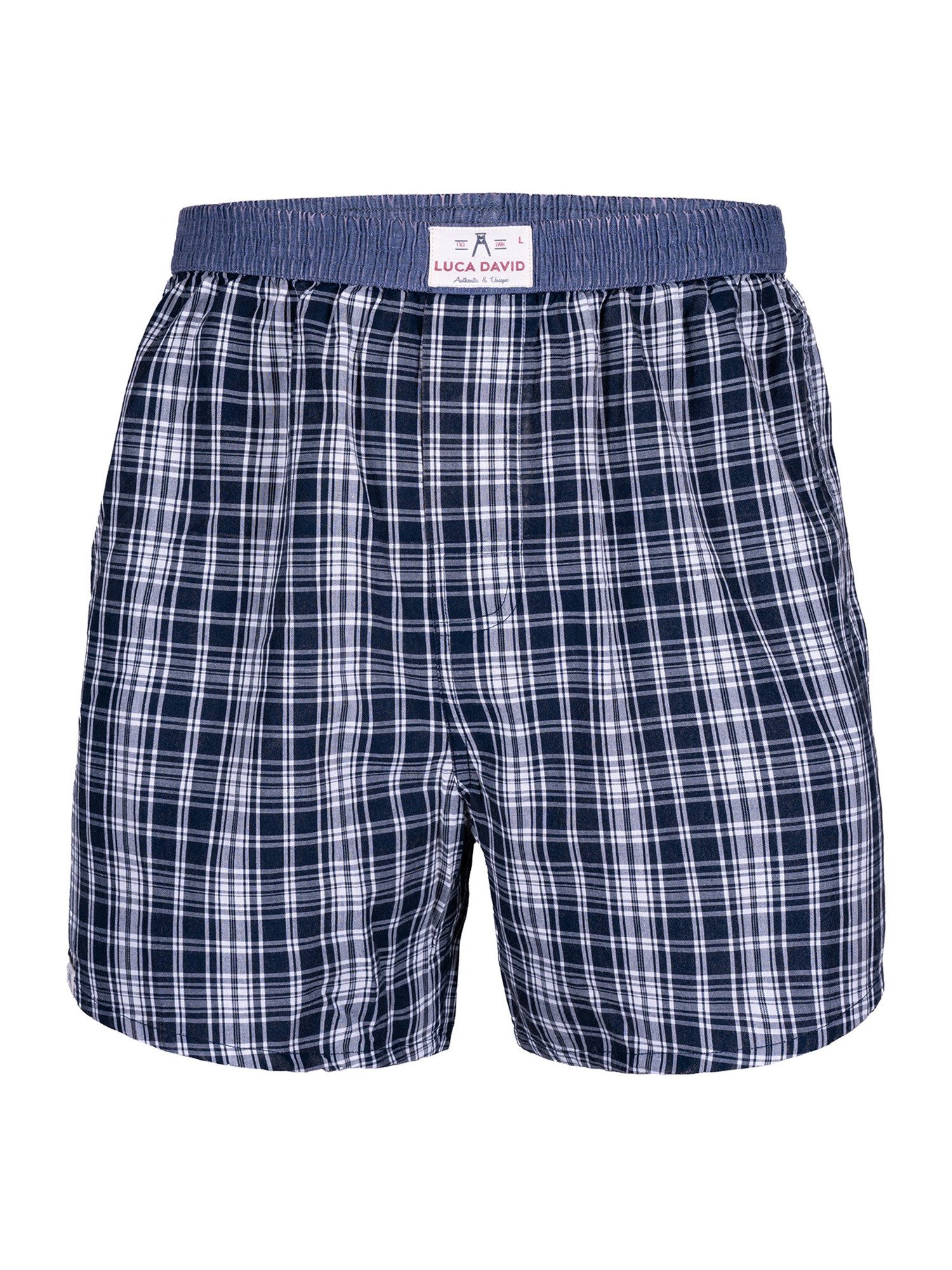 Luca David Boxer Olden Glory (3-St) soft auf der Haut - angenehm zu tragen - im Winter, wie im Sommer