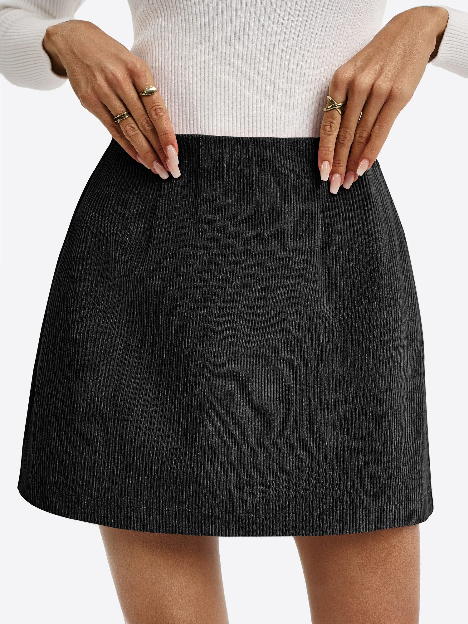 Imily Bela Skort Damen Mini Rock mit Slim-Fit (Packung, 1-tlg., 1per-Pack) günstig online kaufen