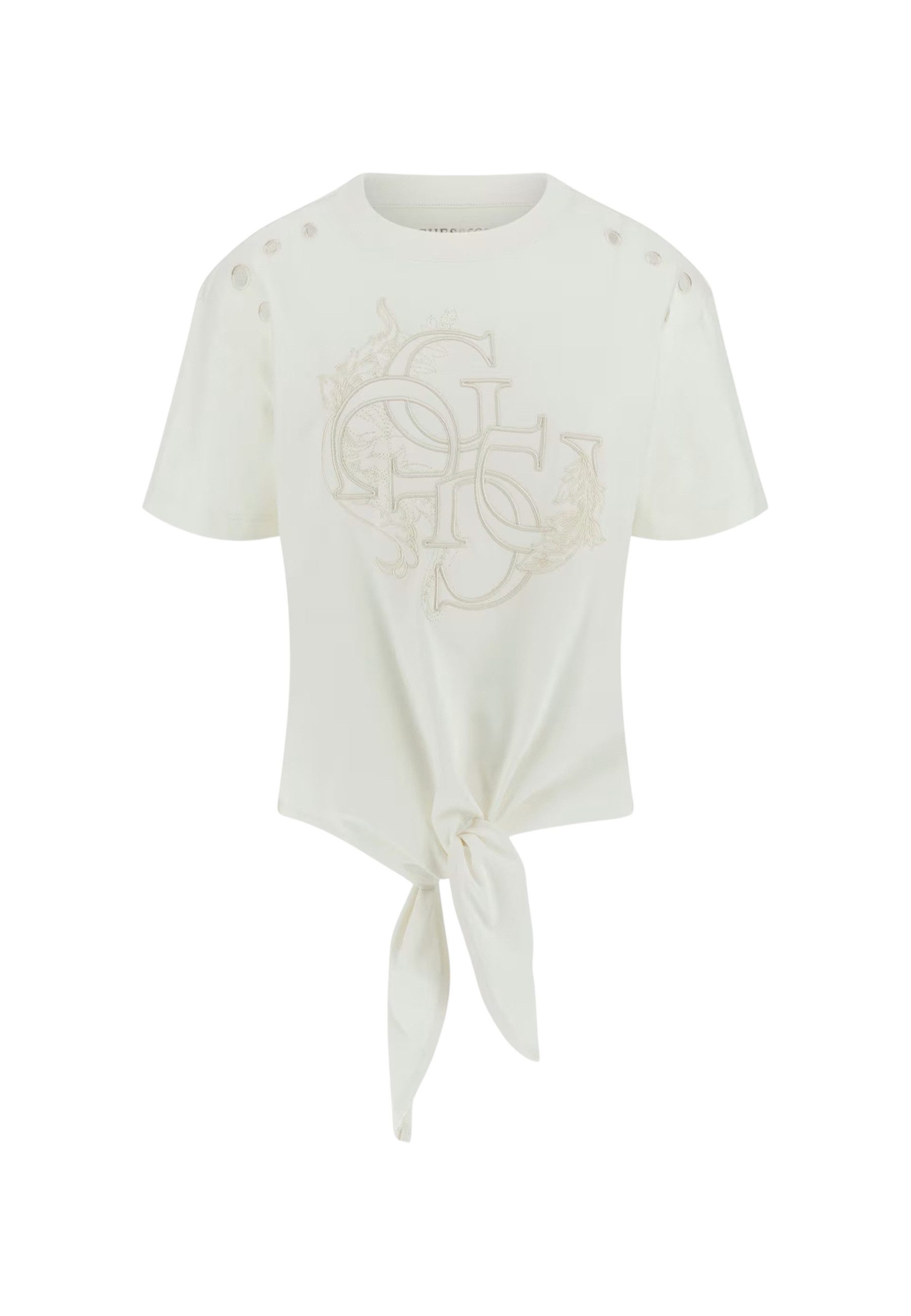 Guess T-Shirt T-Shirt EYELET Kurzarmshirt (1-tlg., günstig online kaufen