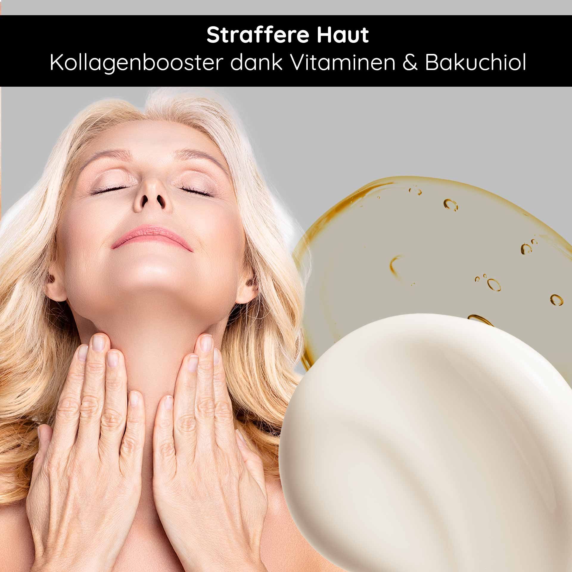 RAU Cosmetics Dekolletee-Creme-Fluid RAU Cosmetics Bakuchiol Neck- & Decolletee Fluid