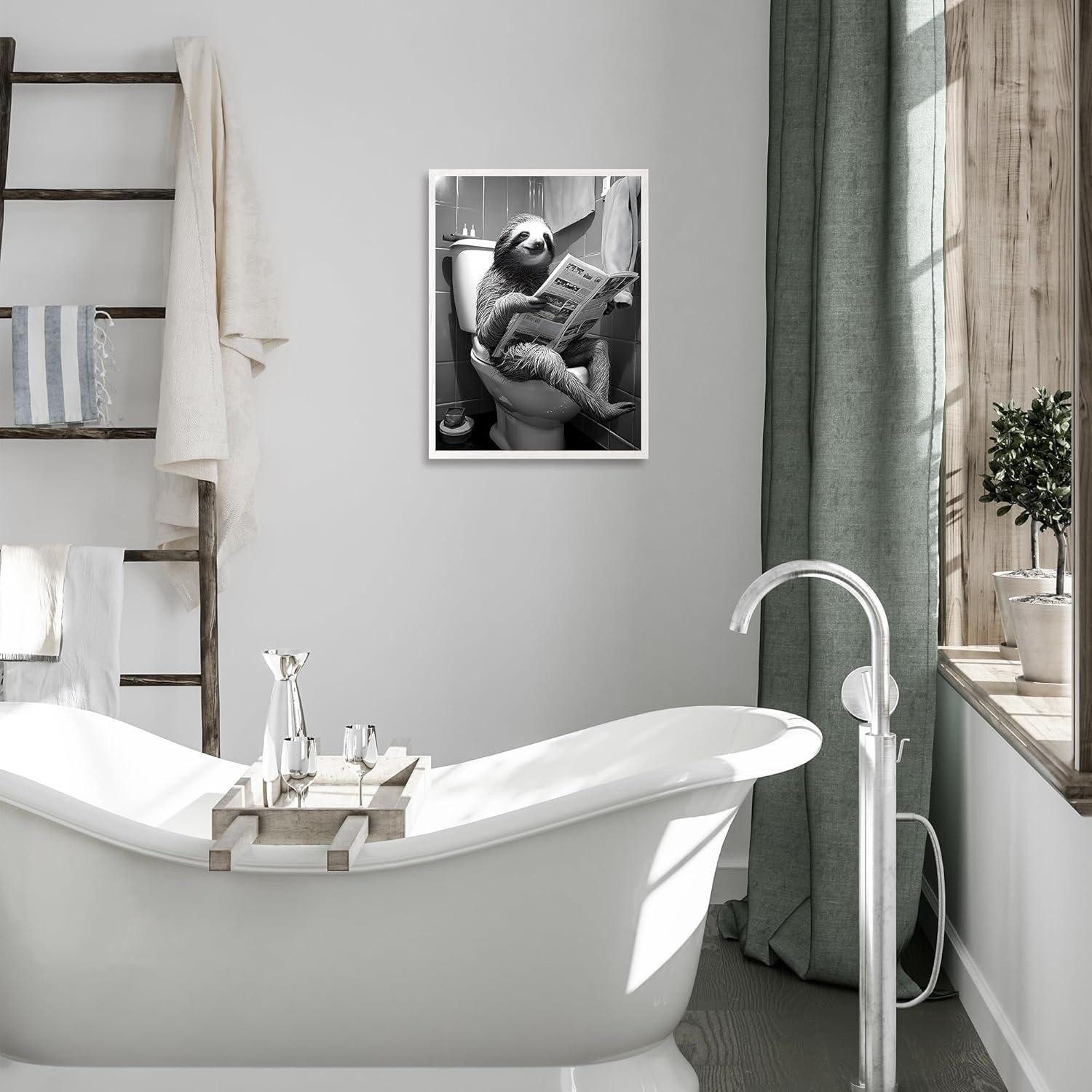 LuxusKollektion Leinwandbild Lustiges Faultier Leinwand Poster günstig online kaufen