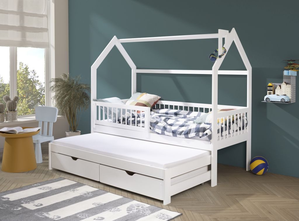 thematys Hausbett mit Ausziehbett Kinderbett und günstig online kaufen