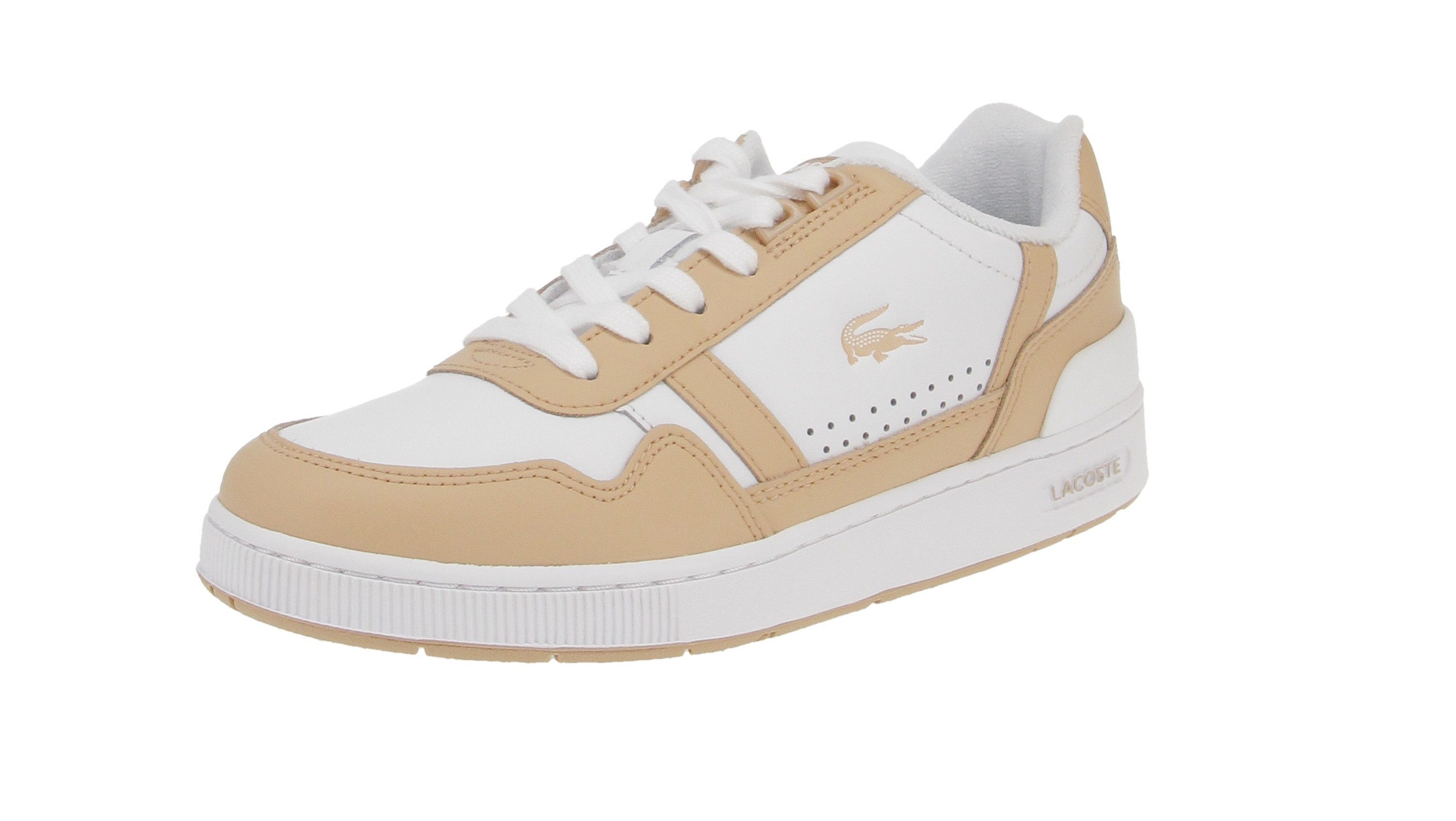 Lacoste 47SFA0064 T-Clip 124 5 SFA-2J8WhtLt.Brw-38 Sneaker