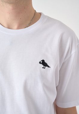 Cleptomanicx T-Shirt FOFF Gull mit toller Stickerei auf der Brust