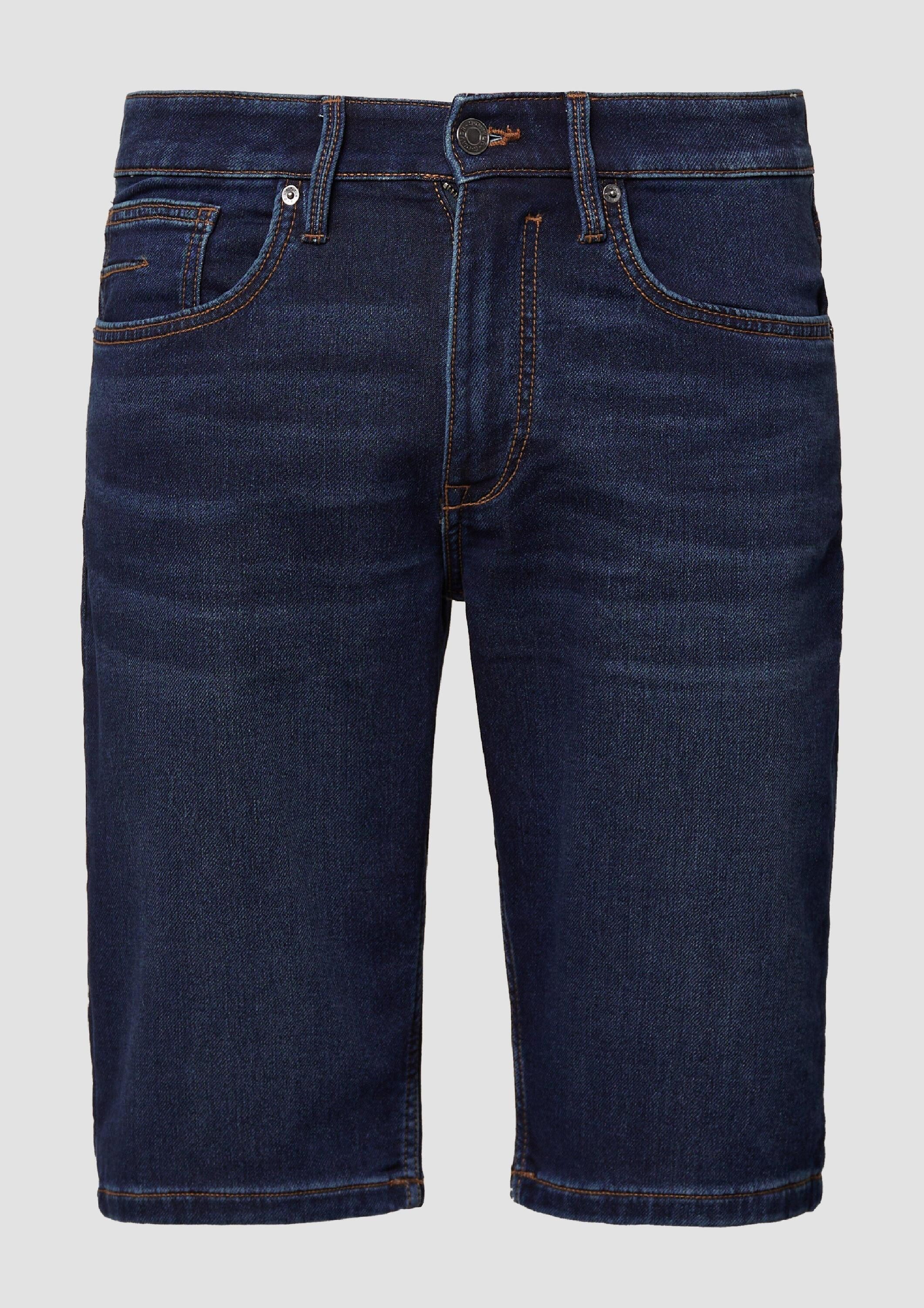 s.Oliver Jeansshorts Jeans-Hose Jeans-Shorts / Regular Fit / Mid Rise / Straight Leg