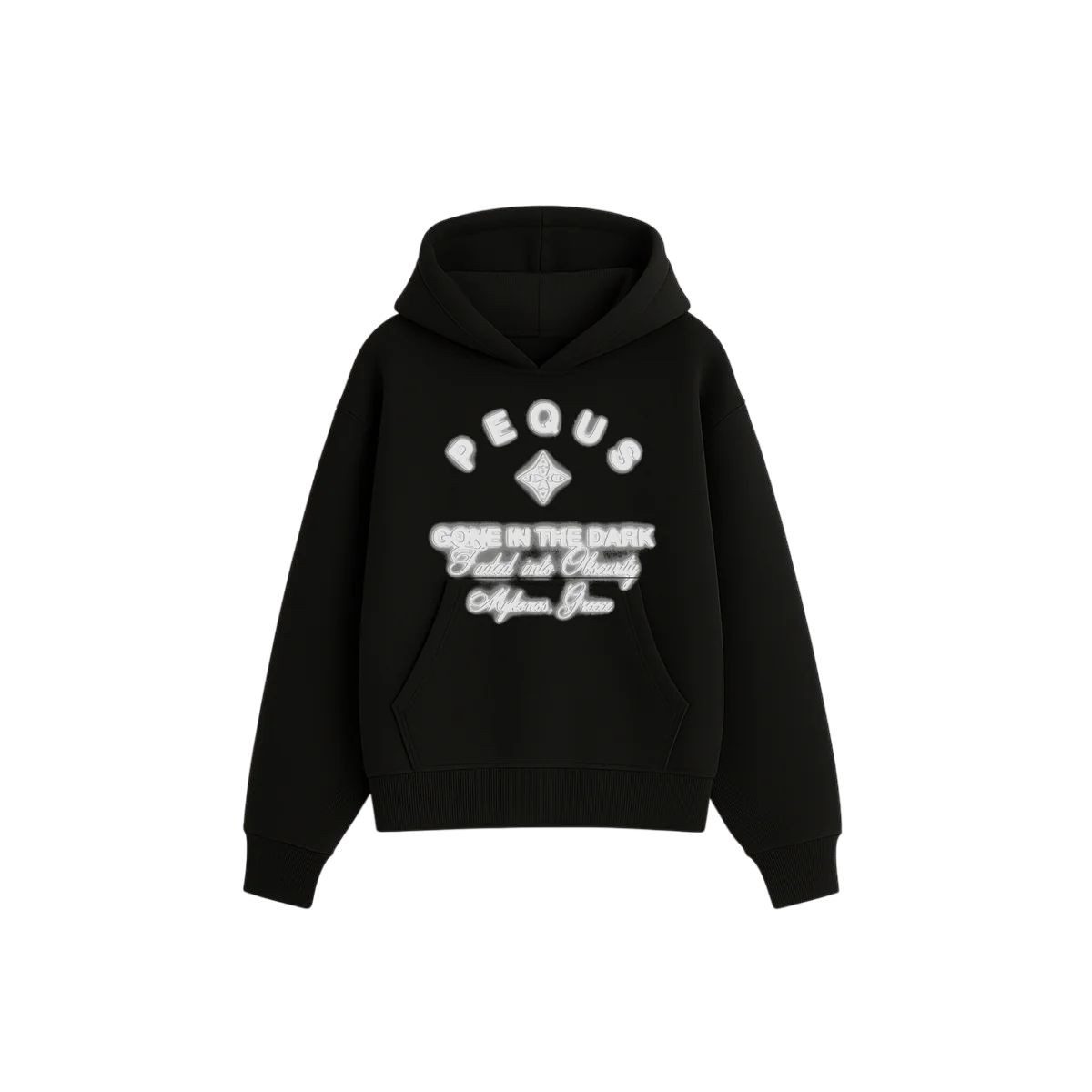 PEQUS Hoodie Hoodie Pequs Glow Logo Graphic (1-tlg)