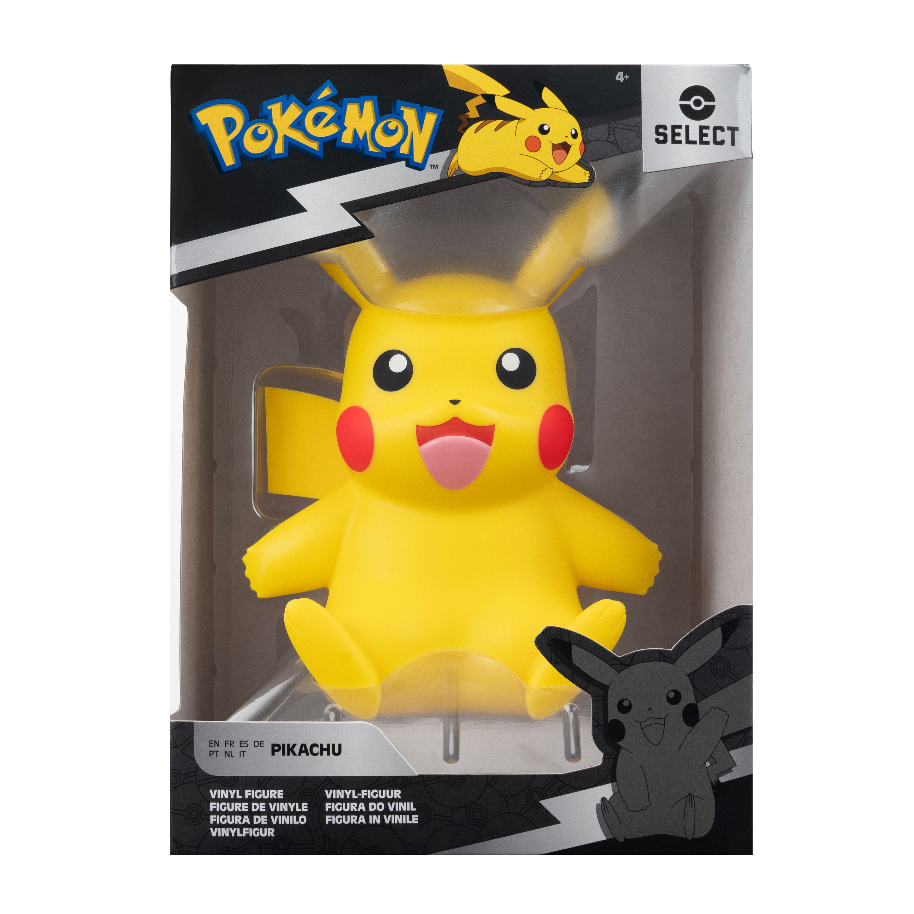 Jazwares Sammelfigur Pokémon - Pikachu - Select Deluxe Vinyl Figur (NEU & OVP)