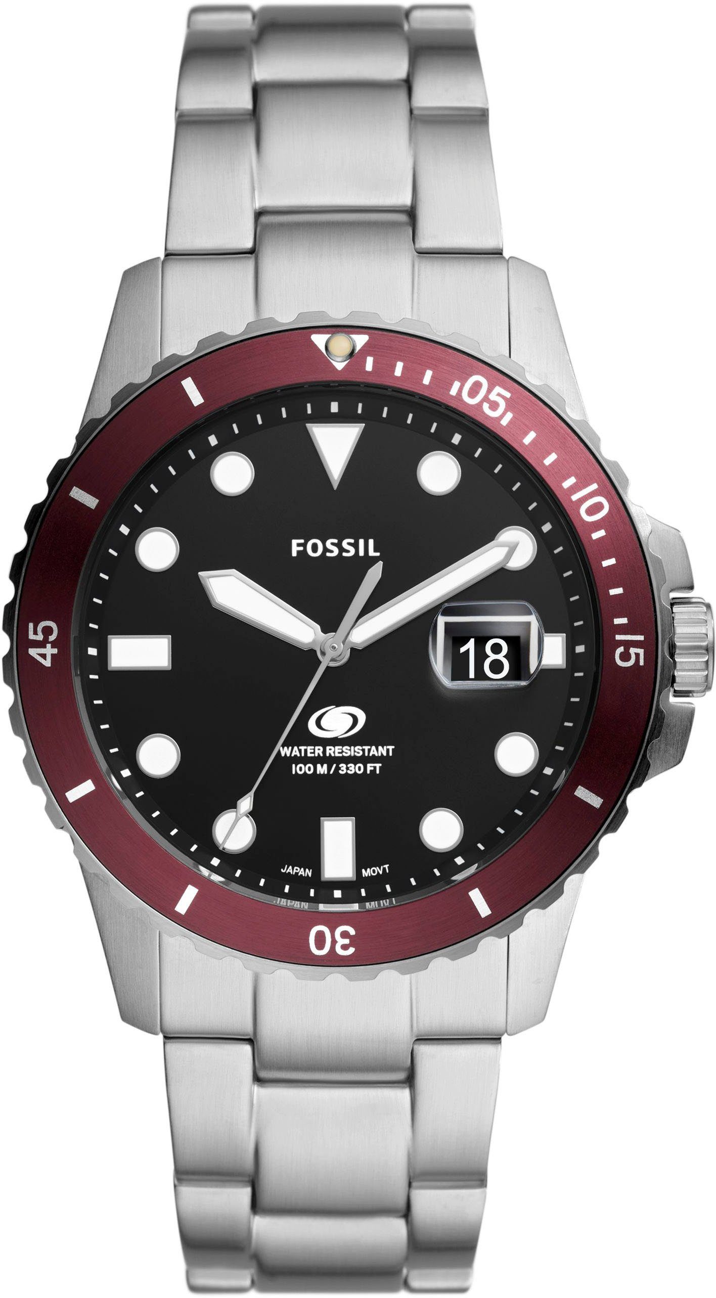 FS6013 DIVE, Fossil BLUE Quarzuhr FOSSIL