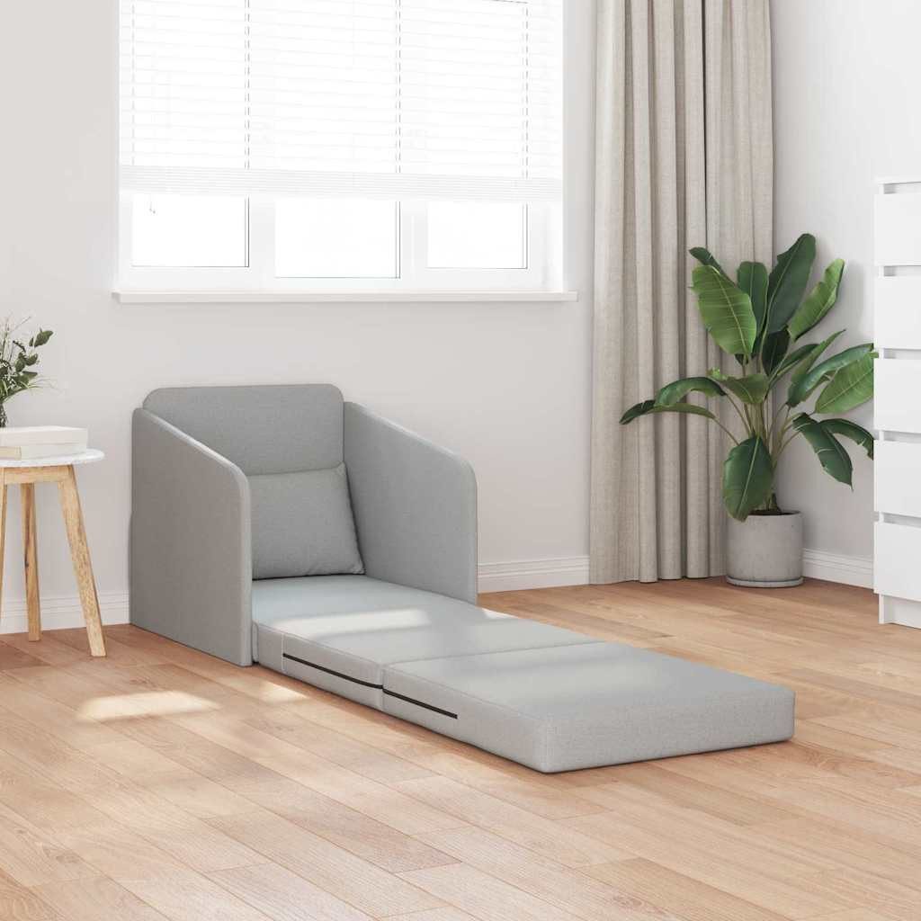 vidaXL Sofa Sofa Bett Wolkengrau 65 günstig online kaufen