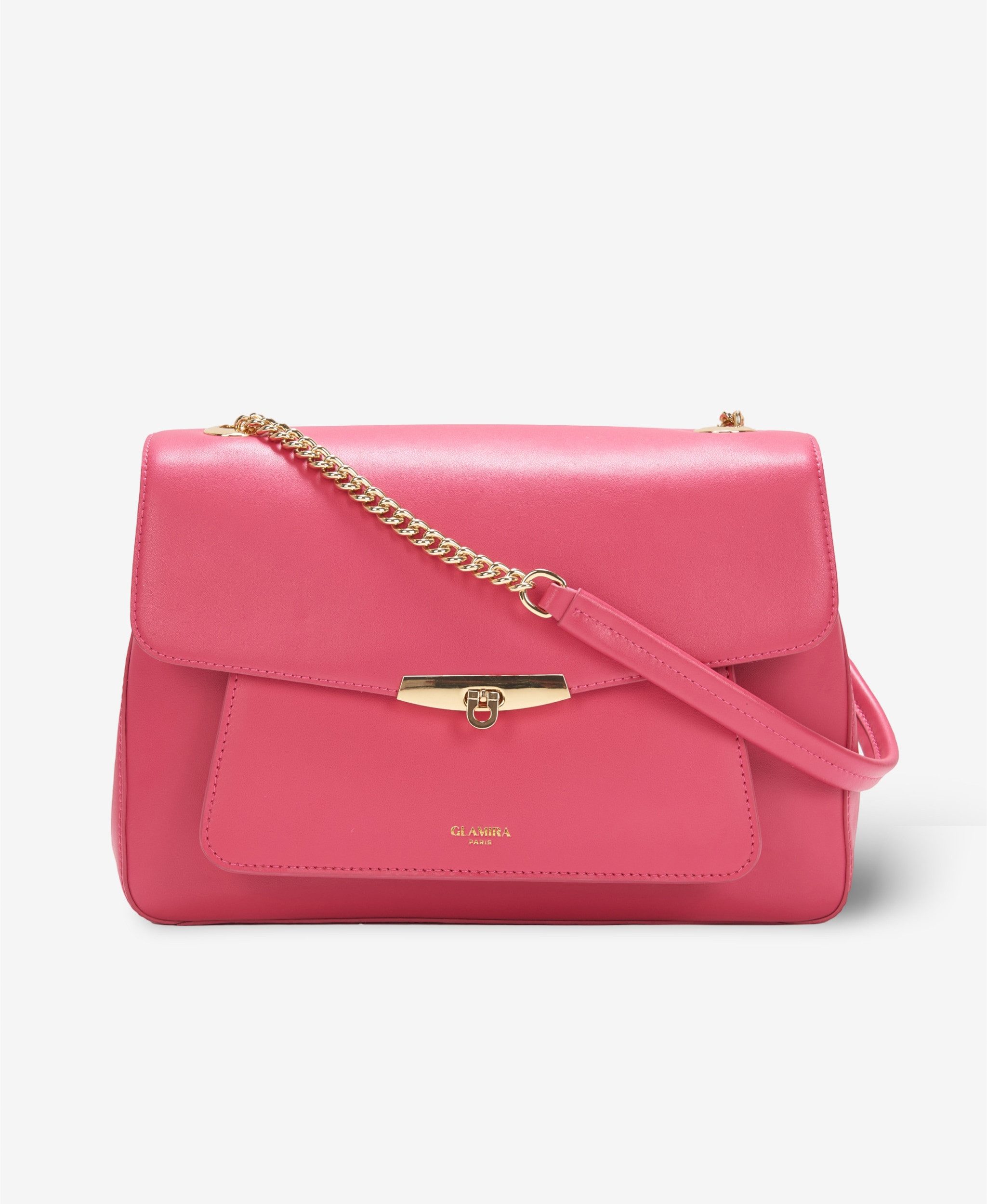 GLAMIRA Umhängetasche Glamouré Soir Rosa Umhängetasche (1-tlg), echt Leder