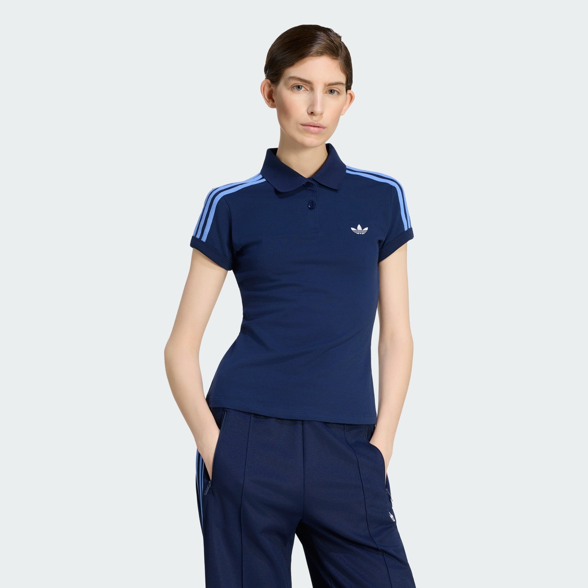 adidas Originals Poloshirt 3-STREIFEN POLOSHIRT (1-tlg)