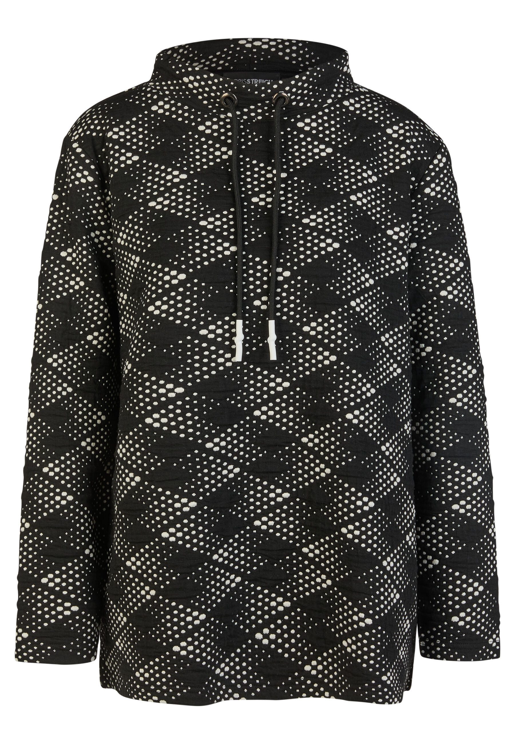 Doris Streich Sweatshirt (1-tlg) mit Grafik-Jacquard