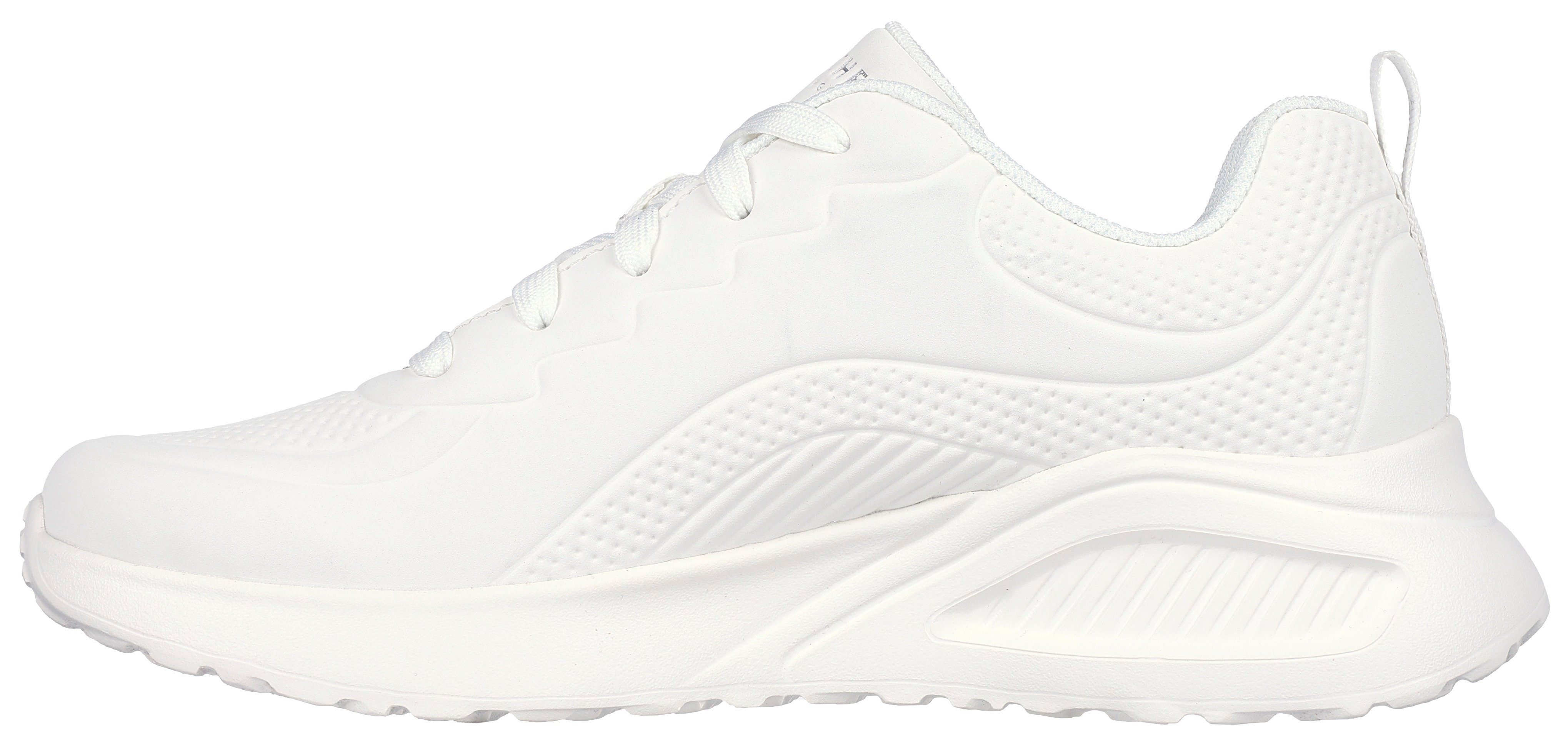 Skechers UNO LITE Sneaker Freizeitschuh, Halbschuh, Schnürschuh im monochromen Look