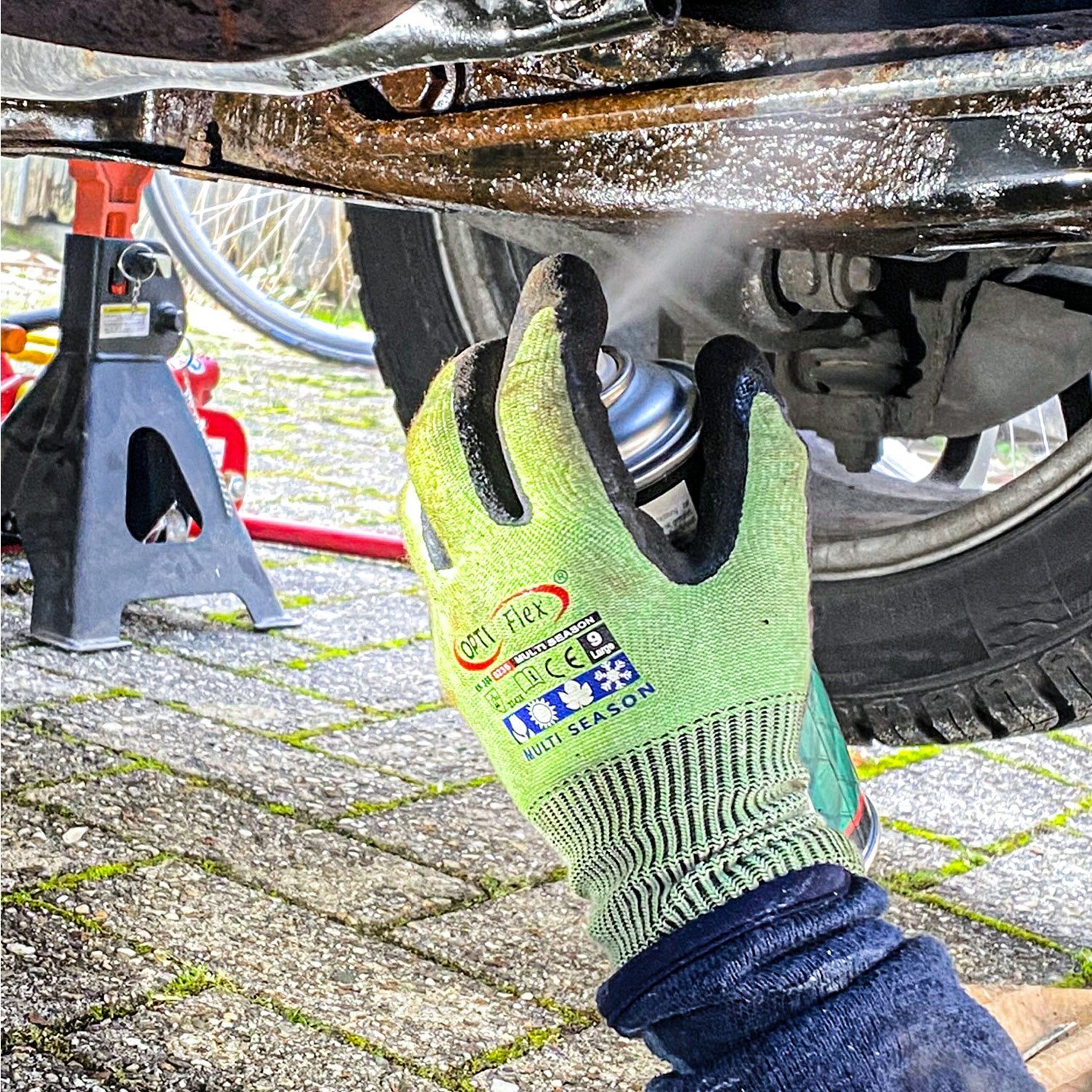 Montage-Handschuhe Montagehandschuh Multi-Season Größe 9