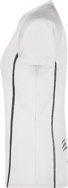 James & Nicholson Laufshirt Damen Sportshirt mit modischen, reflektierenden Details JN422 (Doppelpack, 2 Stück) Feuchtigkeitsregulierend, atmungsaktiv und schnell trocknend