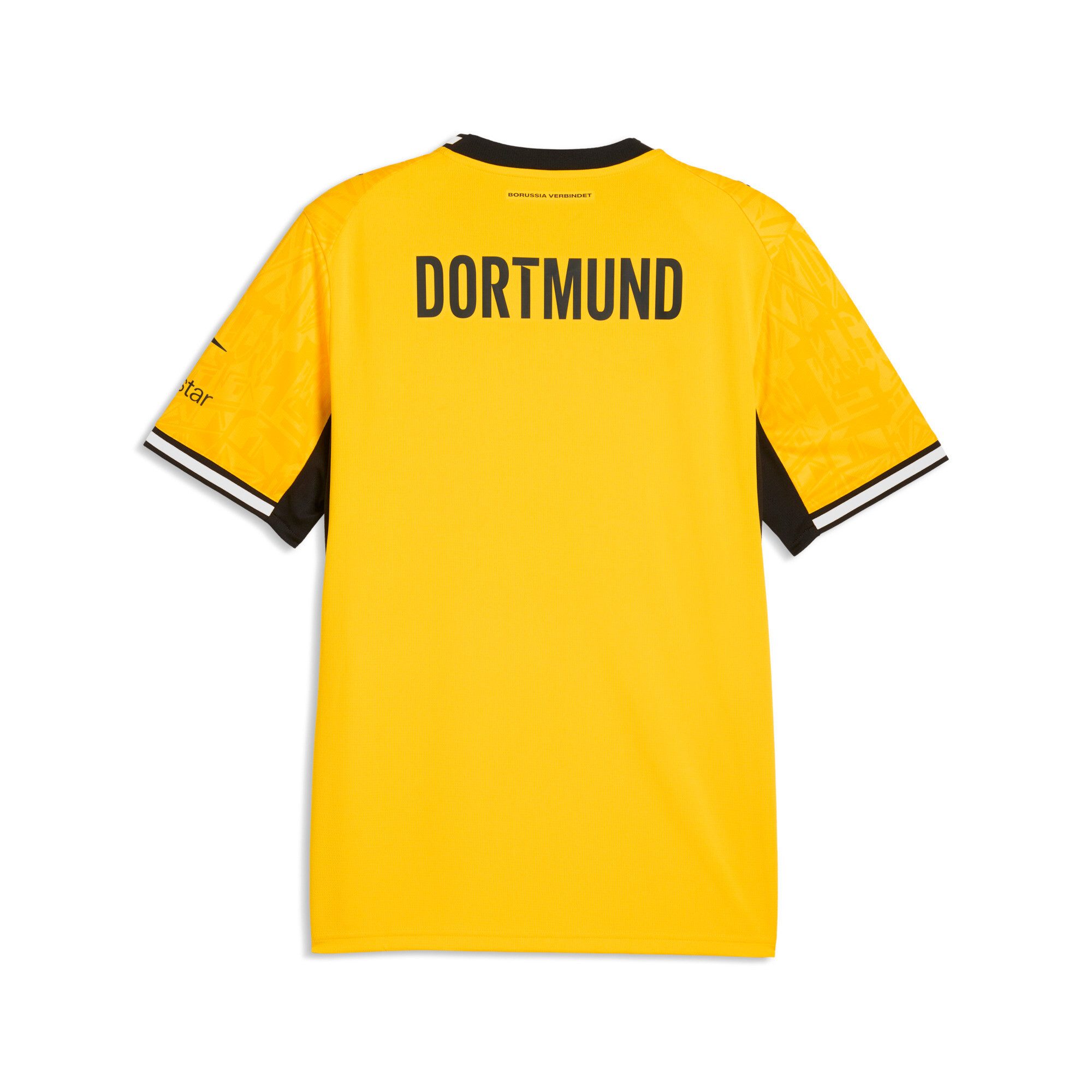 PUMA Fußballtrikot BVB HOME JERSEY REPLICA mit DryCELL-Technologie, Regular Fit, Rundhalsausschnitt
