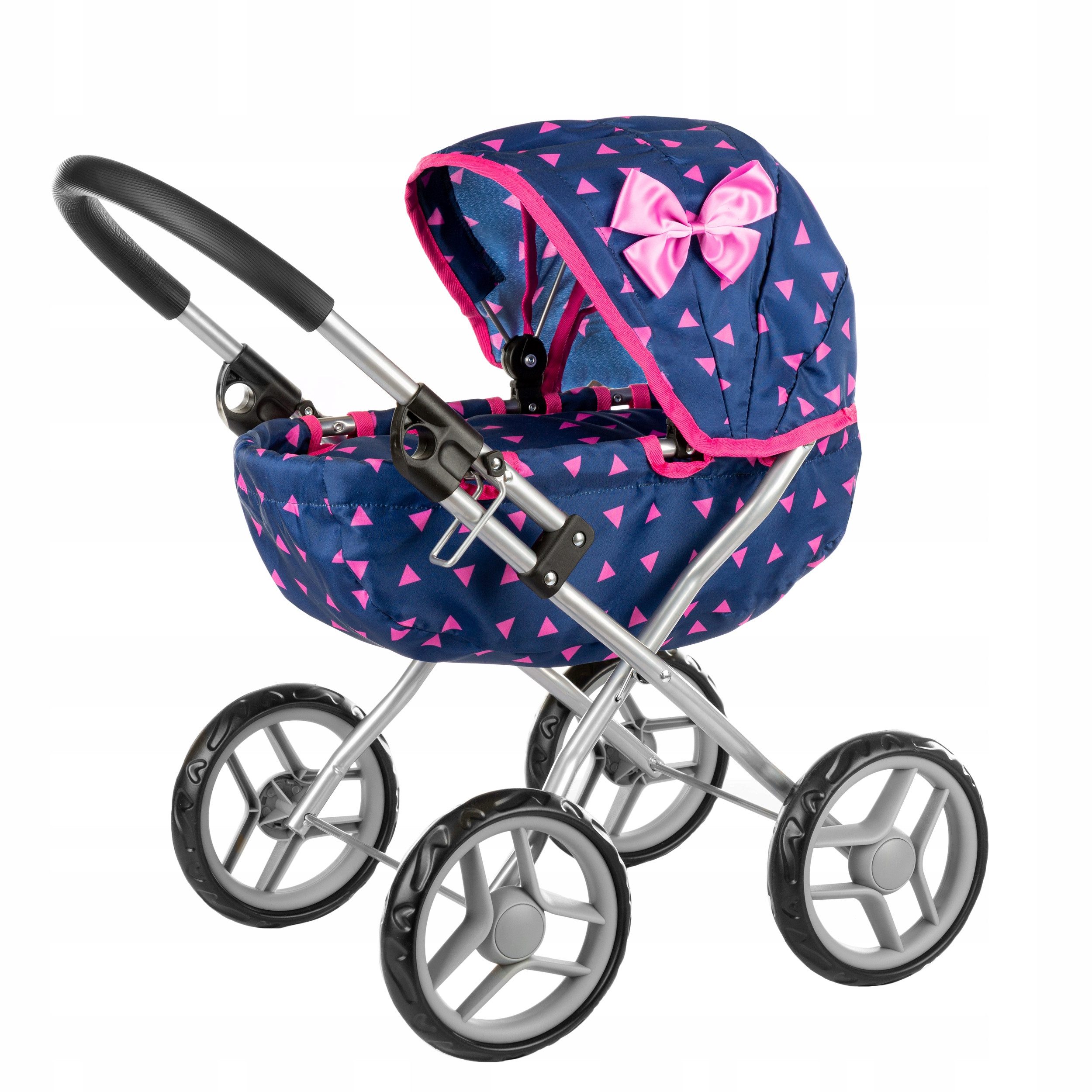 Kinderplay Dolls & Strollers Puppenwagen Puppenwagen Gondel – Leicht & faltbar – Rollenspiel für Kinder