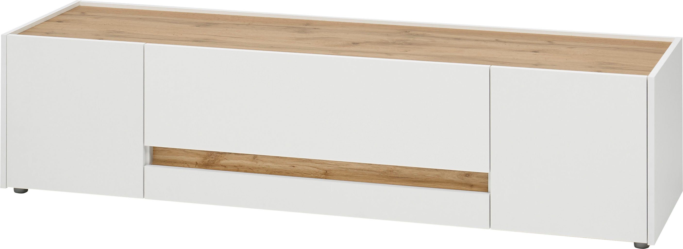 INOSIGN Lowboard City/Giron, moderner TV-Schrank, Kommode, TV-Unterschrank, zeitlos, modern, ausreichend Stauraum, vielseitig einsetzbar