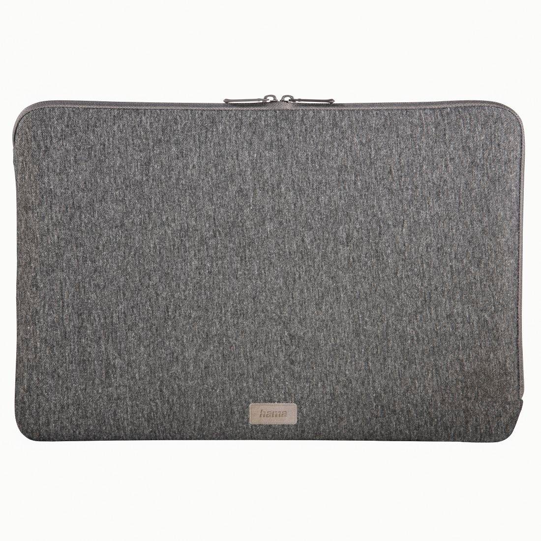 13" "Jersey", Hama Laptoptasche cm bis 34 Dunkelgrau (13,3), Laptoptasche Laptop-Sleeve