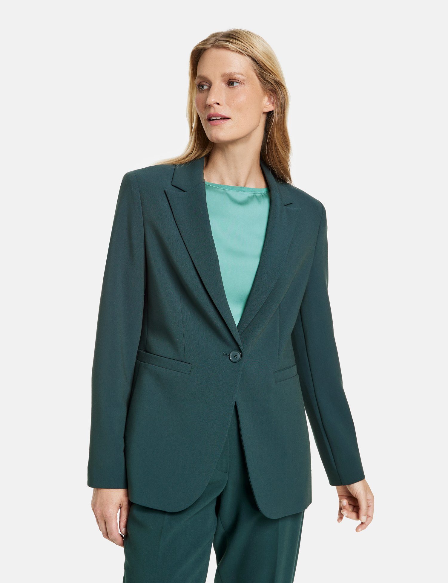 GERRY WEBER Jackenblazer Klassischer Blazer mit Bewegungsschlitz