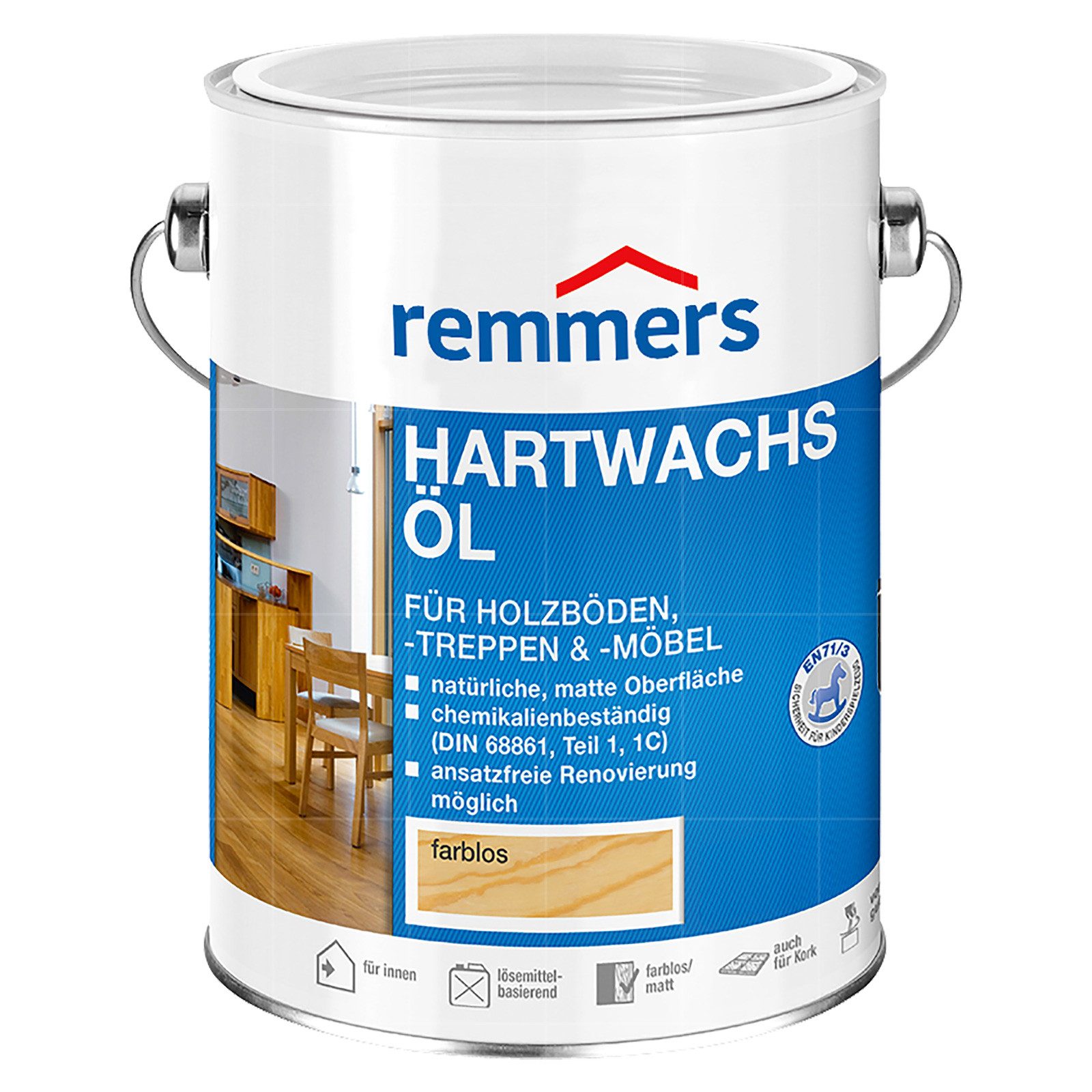 Remmers Holzöl HARTWACHS-ÖL - 0.375 LTR