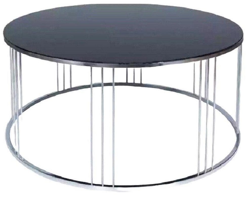 Couchtisch Möbel Luxus neuschwarz Modern Wohnzimmer Design Edelstahl Stil