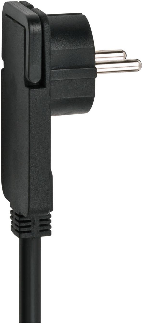 Brennenstuhl H05VV-F3G1,5 3m mit Berührungsschutz und Flachstecker Verlängerungskabel, F-Stecker, Typ F (Schuko) (300 cm)